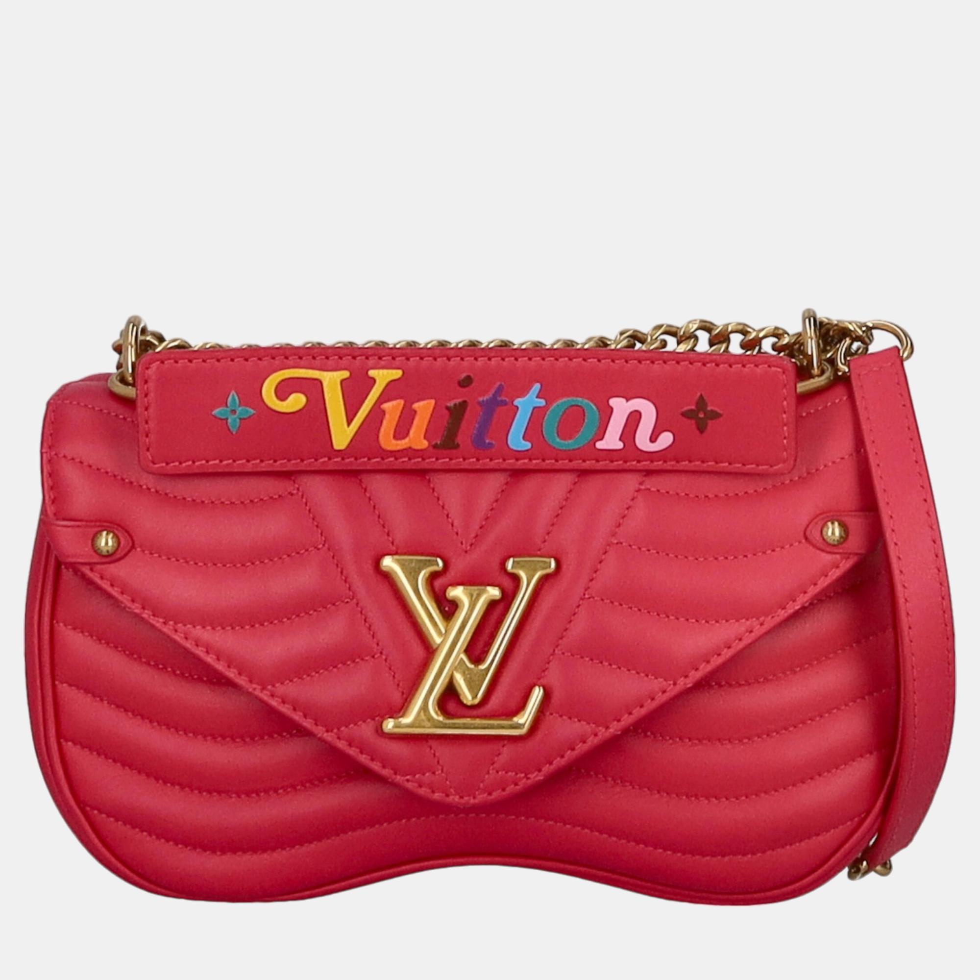 Louis Vuitton  Women's Leather Cross Body Bag - Pink - One Size