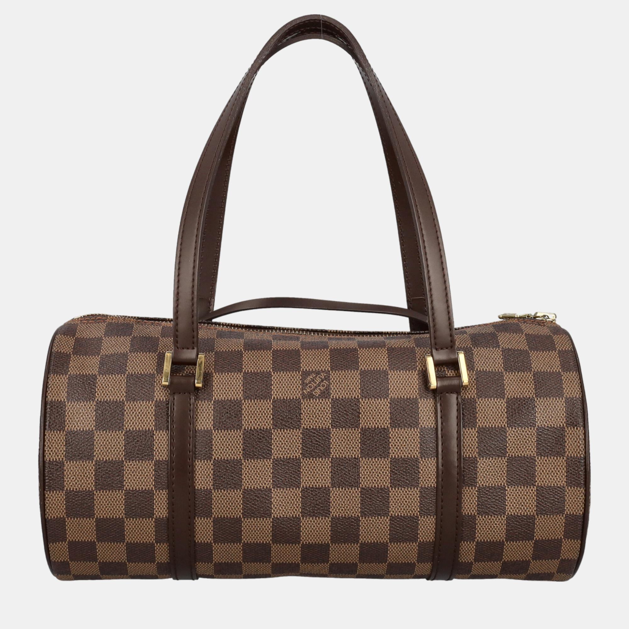 Louis Vuitton  Women's Synthetic Fibers Tote Bag - Brown - One Size
