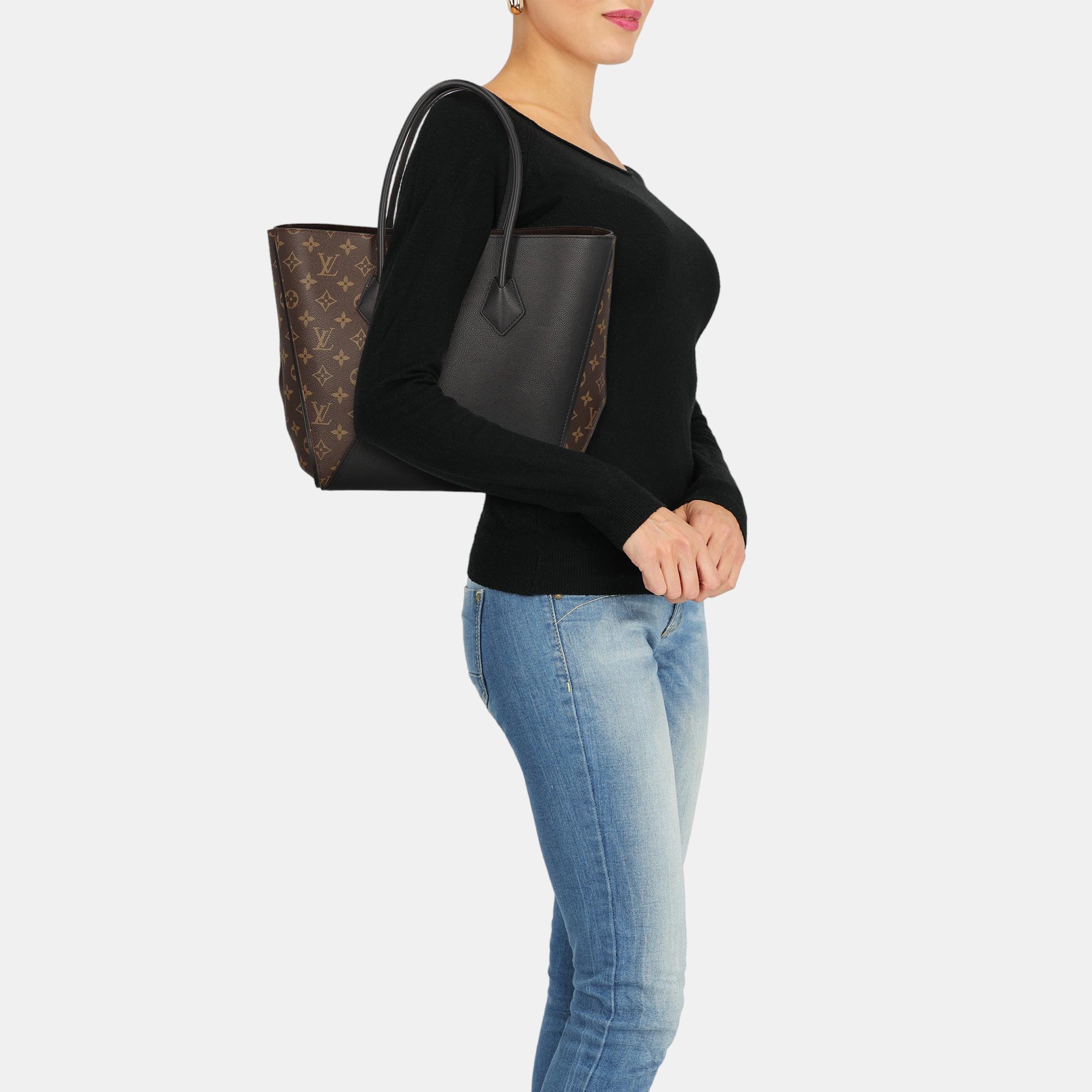 Louis Vuitton  Women's Synthetic Fibers Tote Bag - Black - One Size