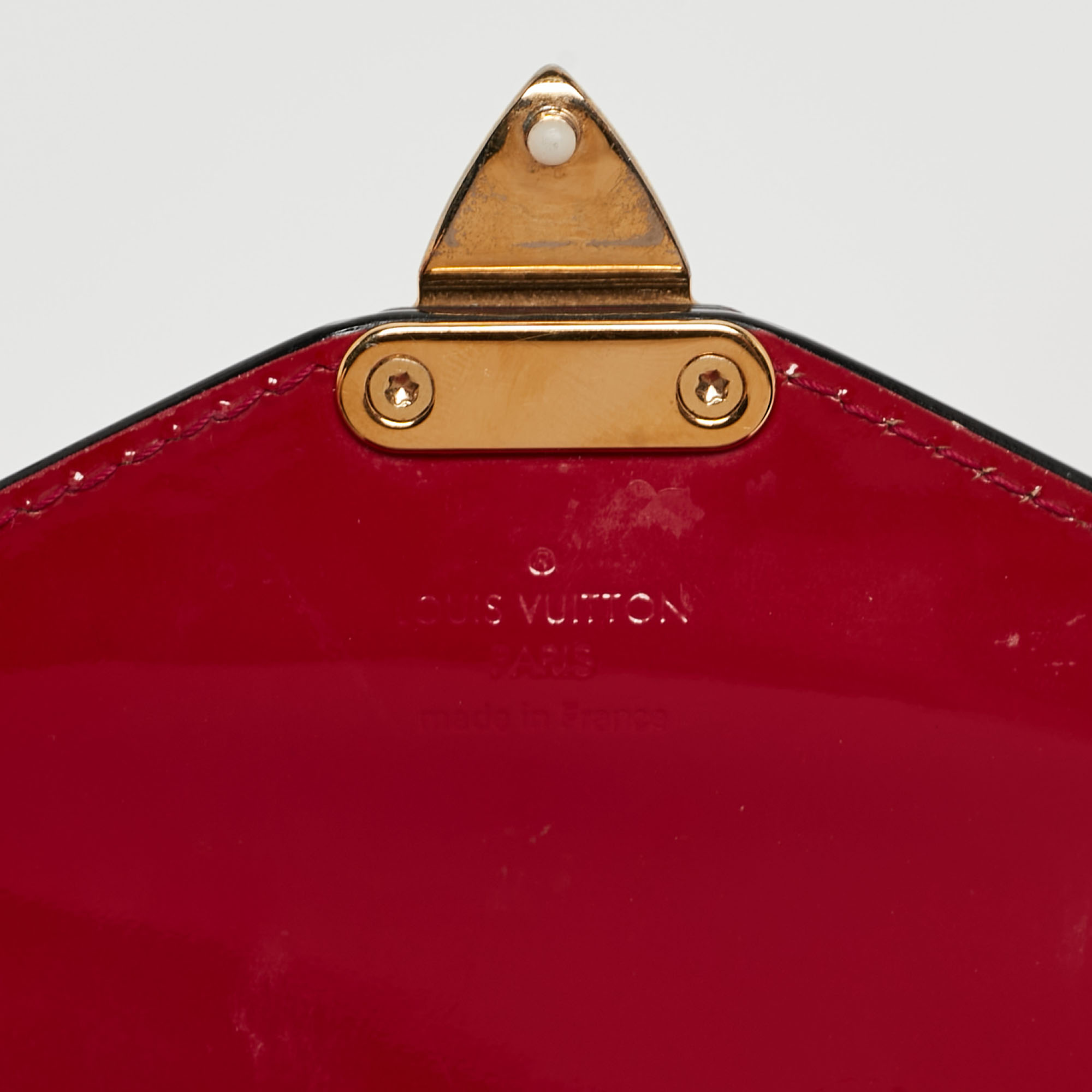Louis Vuitton Fuchsia Vernis Monceau BB Bag