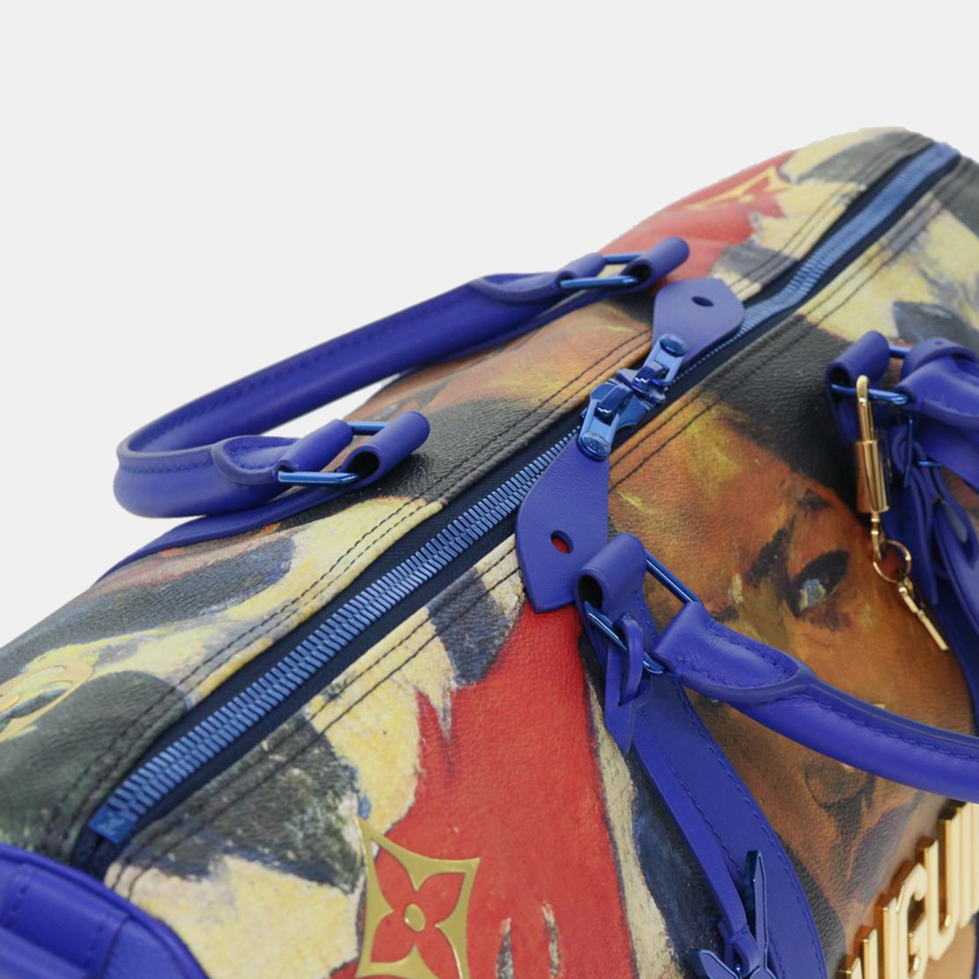 Louis Vuitton X Jeff Koons Master Collection Gauguin Keepall Bag