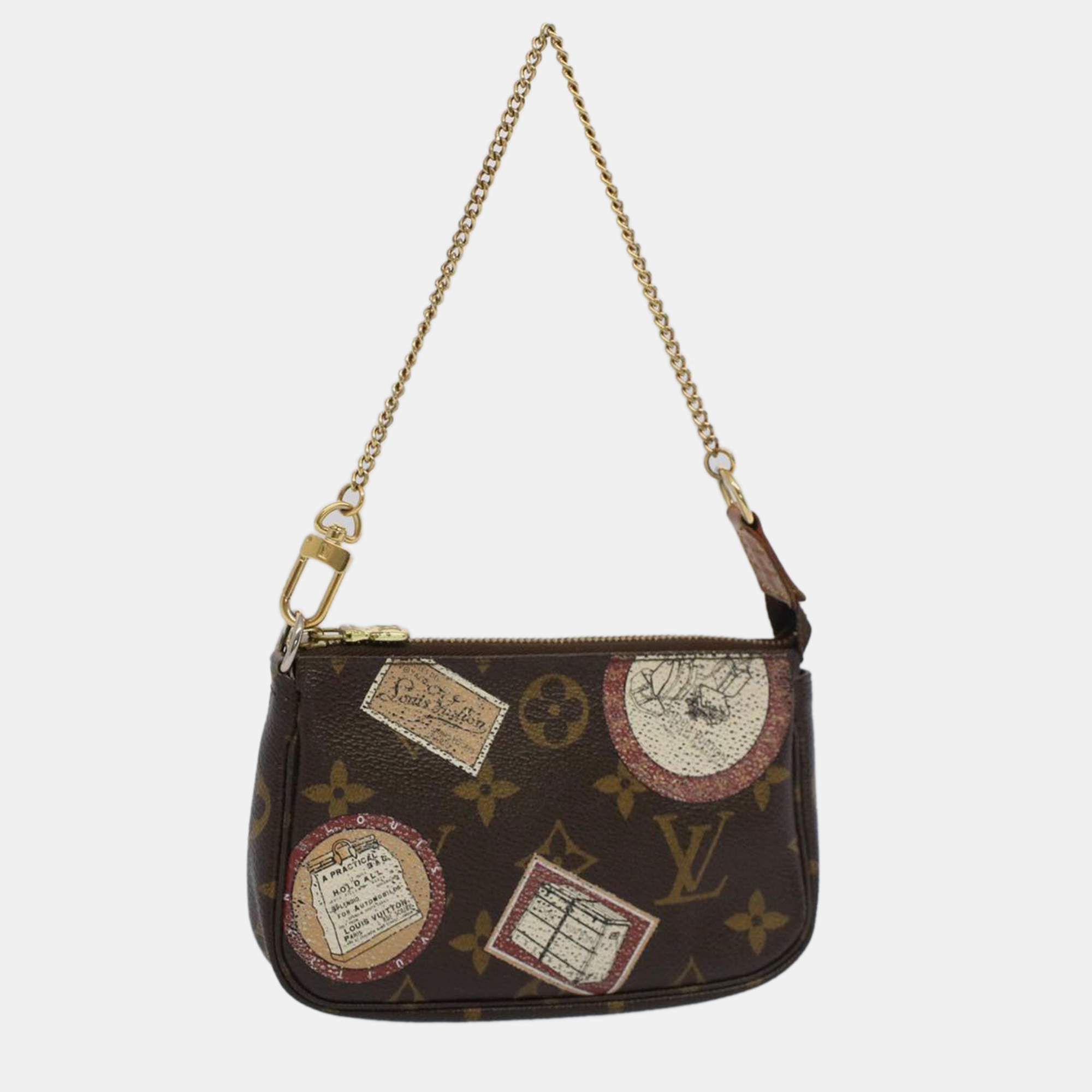 Louis Vuitton  Canvas  Pochette Accessoires Shoulder Bag