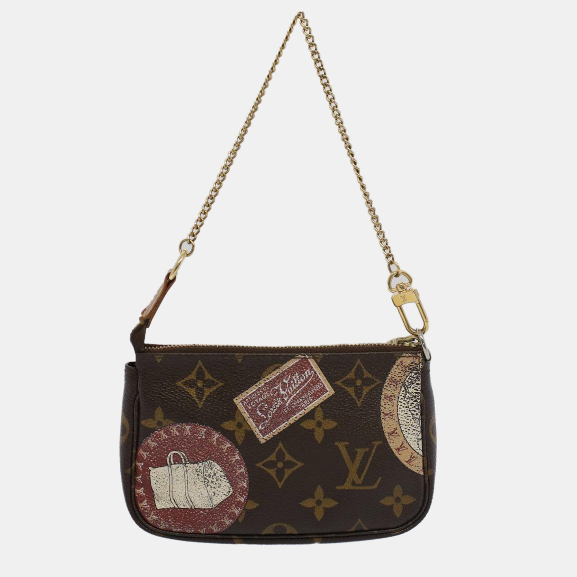 Louis Vuitton  Canvas  Pochette Accessoires Shoulder Bag
