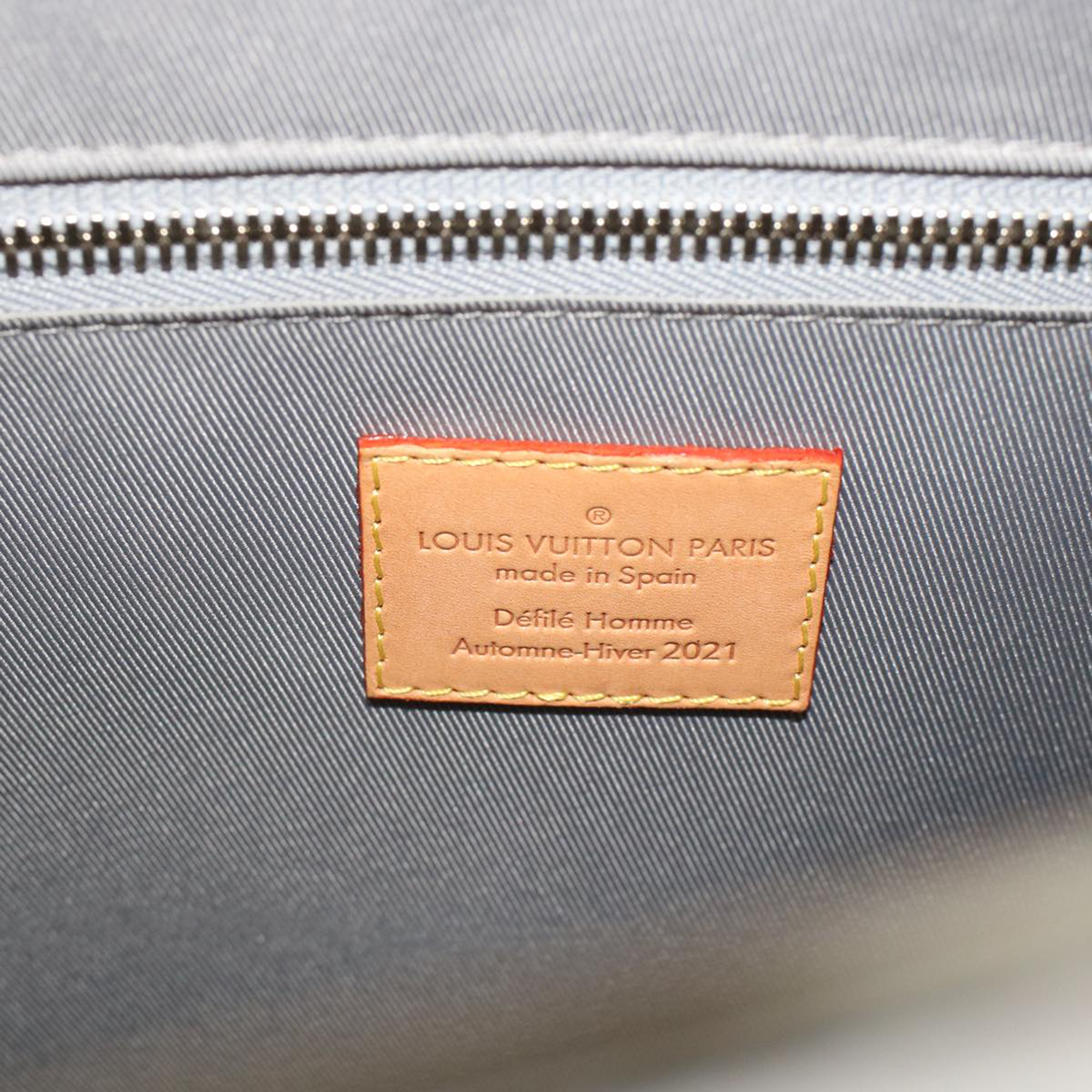 Louis Vuitton Silver Sac Plat Handbag