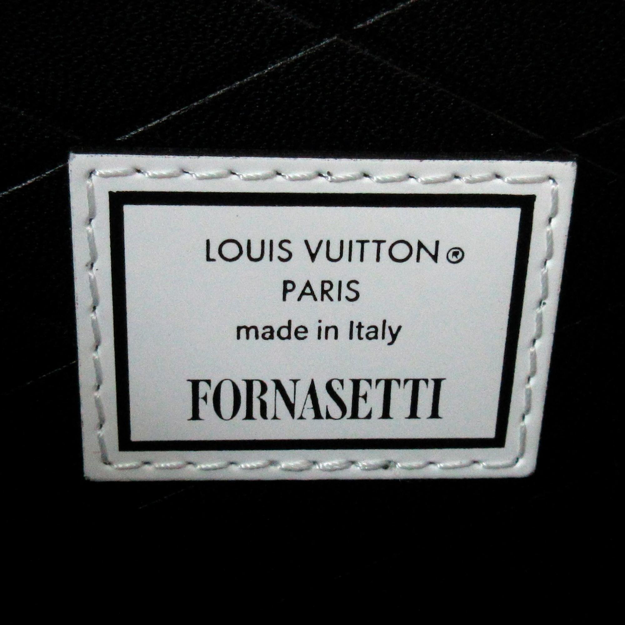 Louis Vuitton X Fornasetti Brown/Gold Monogram And Printed Leather Petite Malle