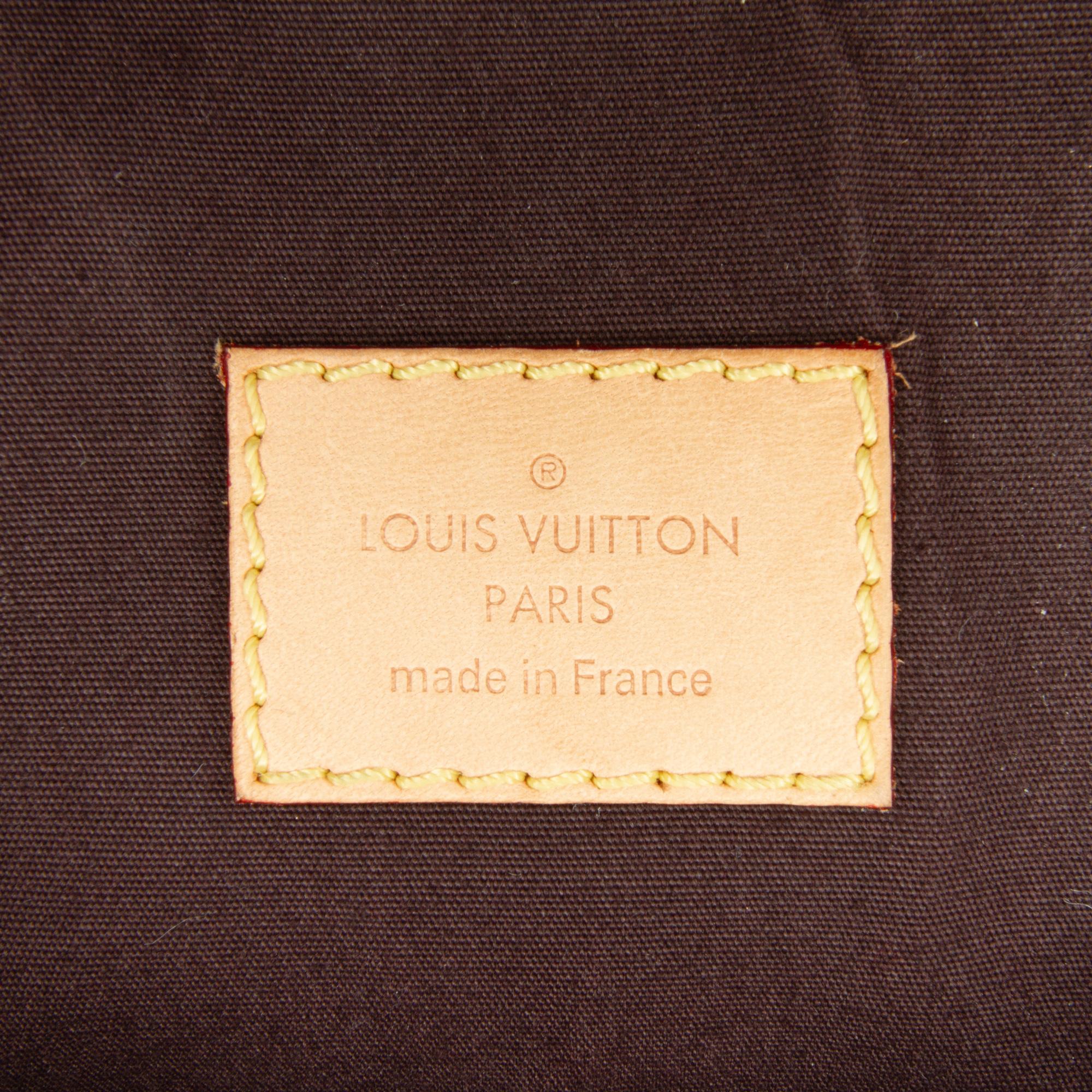 Louis Vuitton Purple Monogram Vernis Alma PM