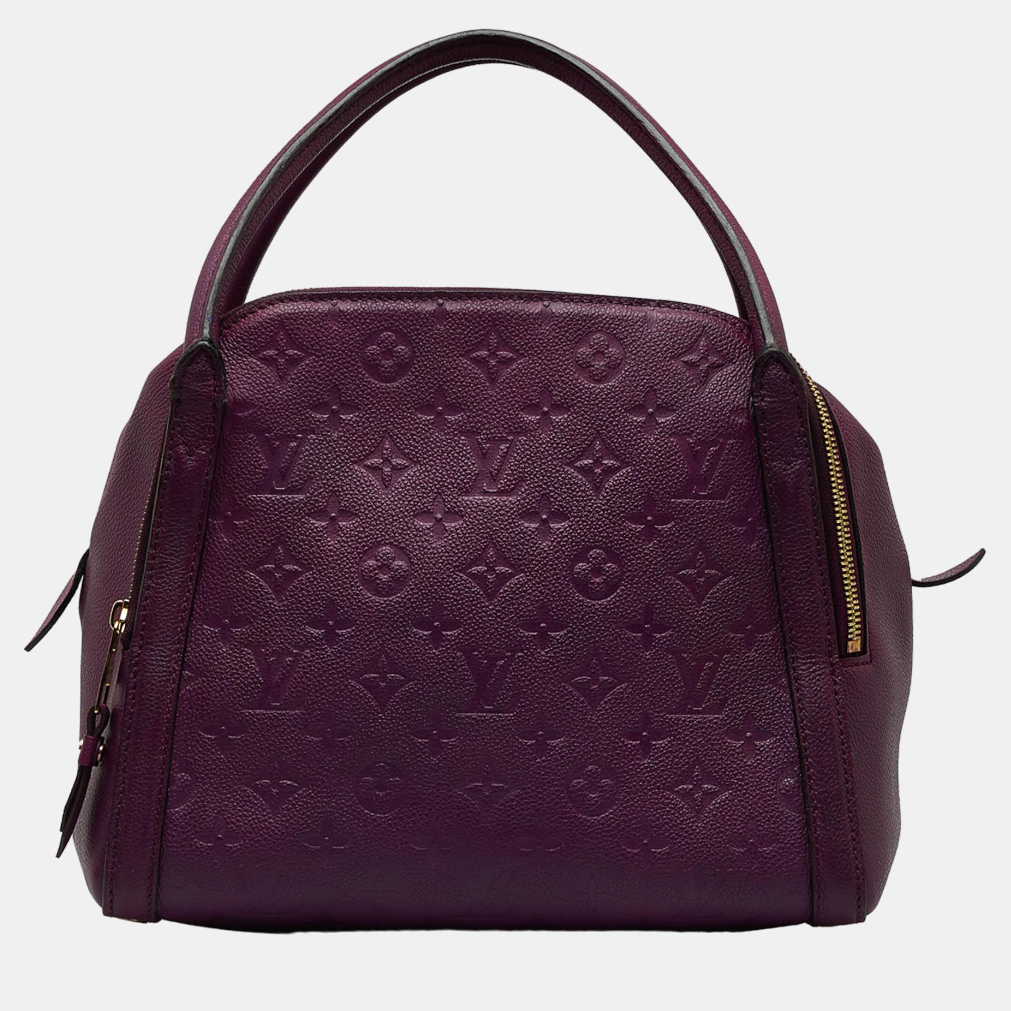Louis Vuitton Purple Monogram Empreinte Marais MM