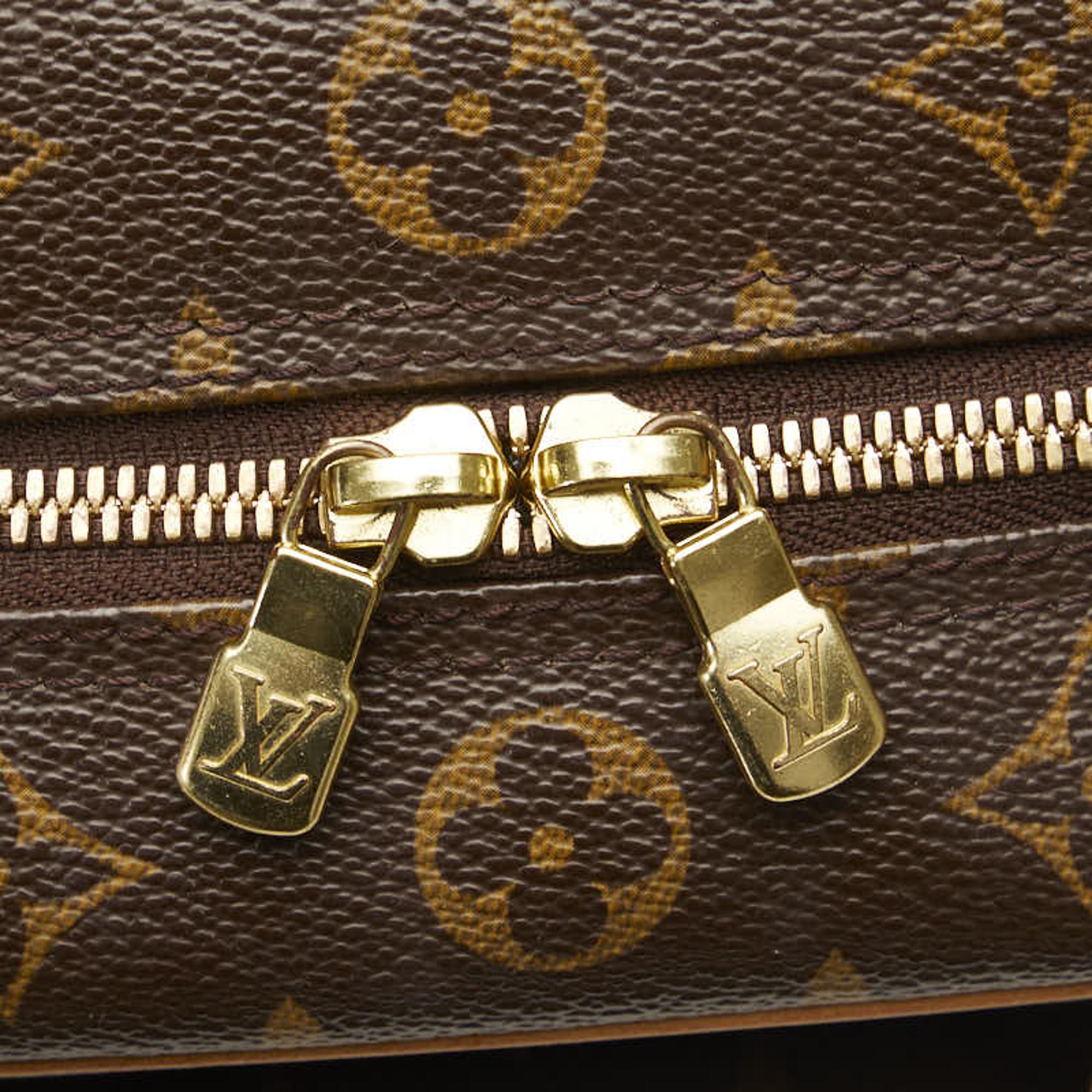 Louis Vuitton Brown Canvas Monogram Excentri Cite Bag