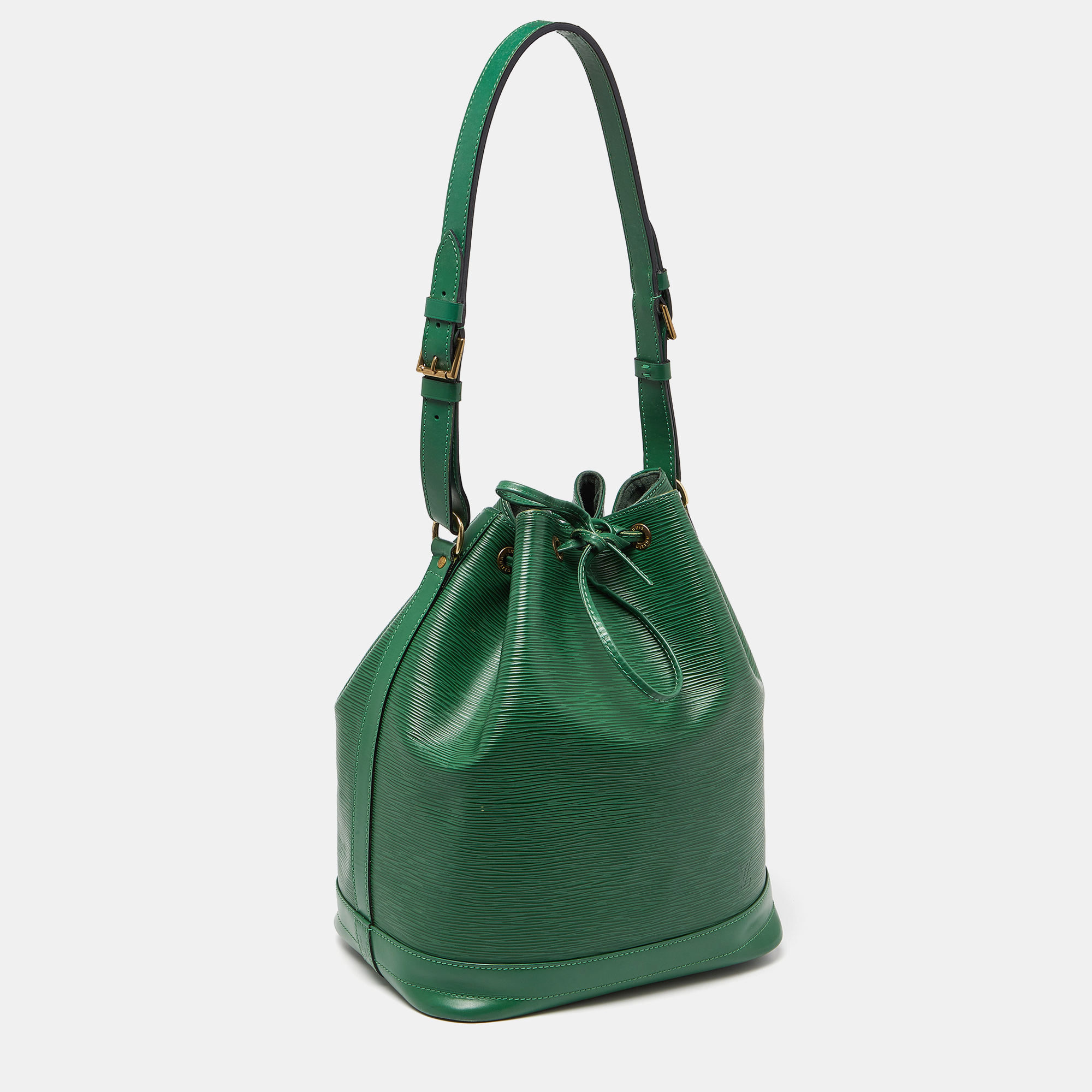Louis Vuitton Borneo Green Epi Leather Noe Bag