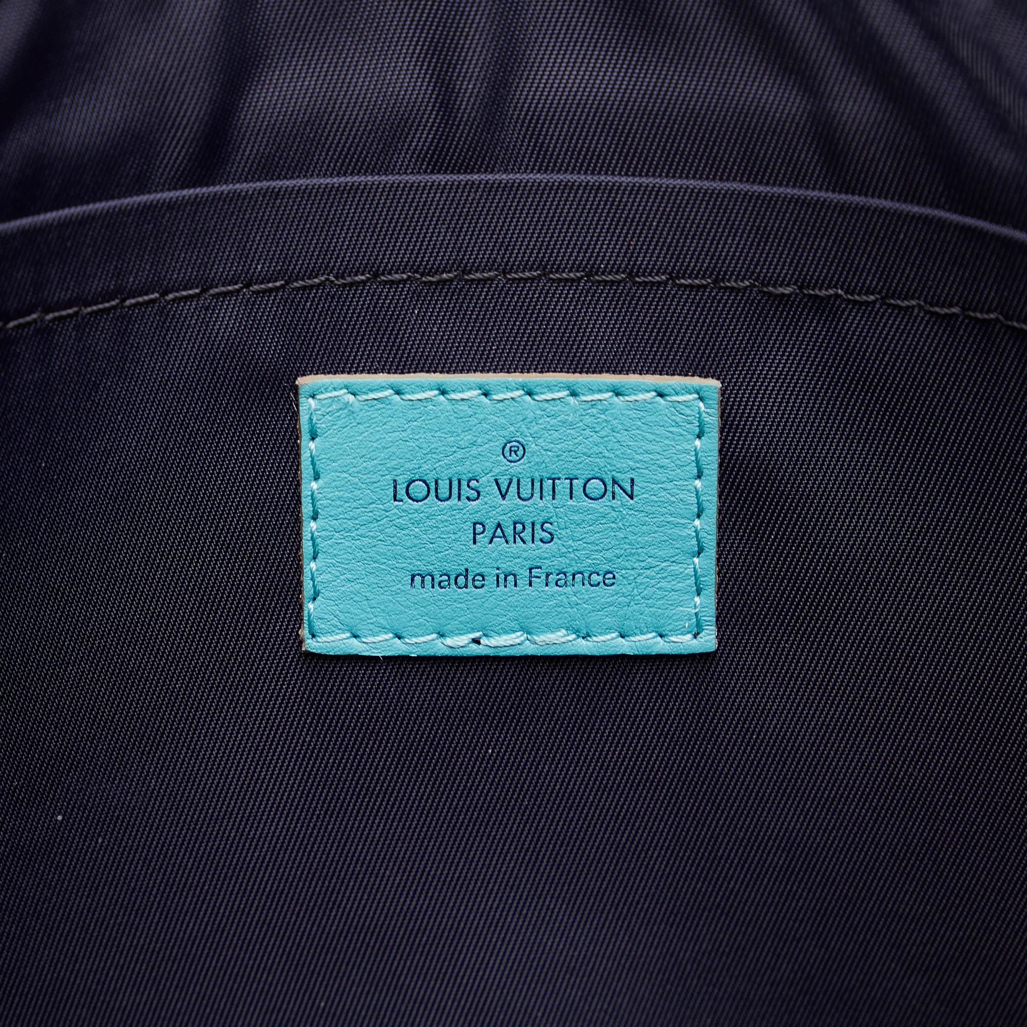 Louis Vuitton Blue Monogram Pacific Apollo Pochette