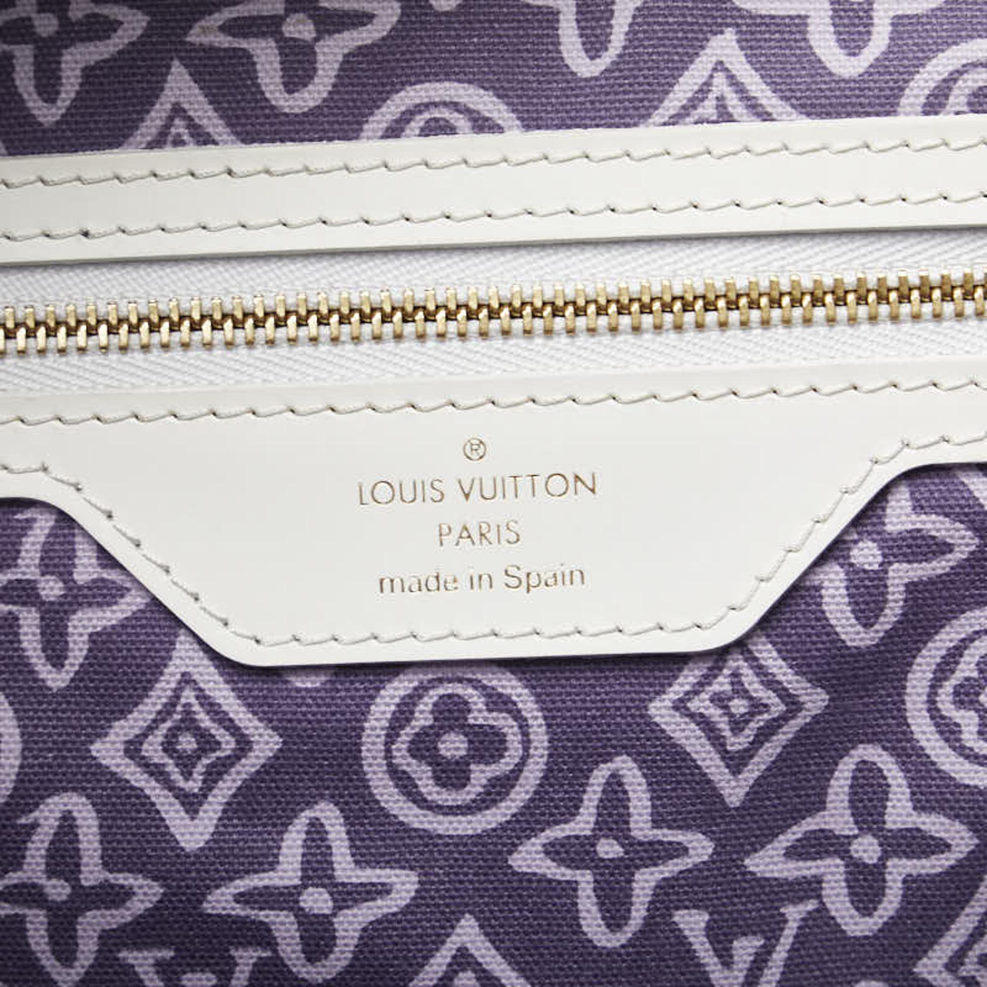 Louis Vuitton Purple  Monogram Canvas Tahitienne Cabas PM