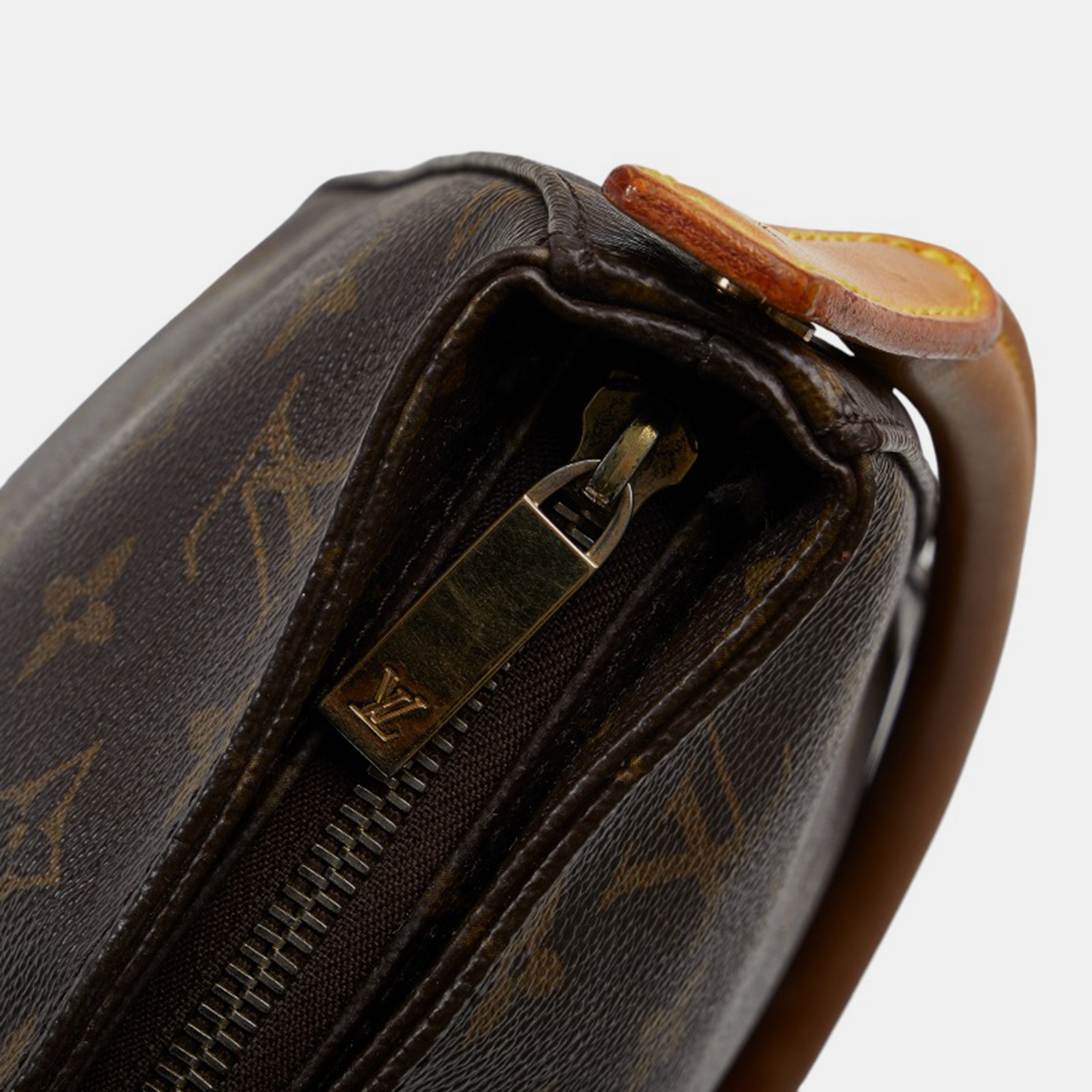 Louis Vuitton Brown Monogram Looping MM Bag