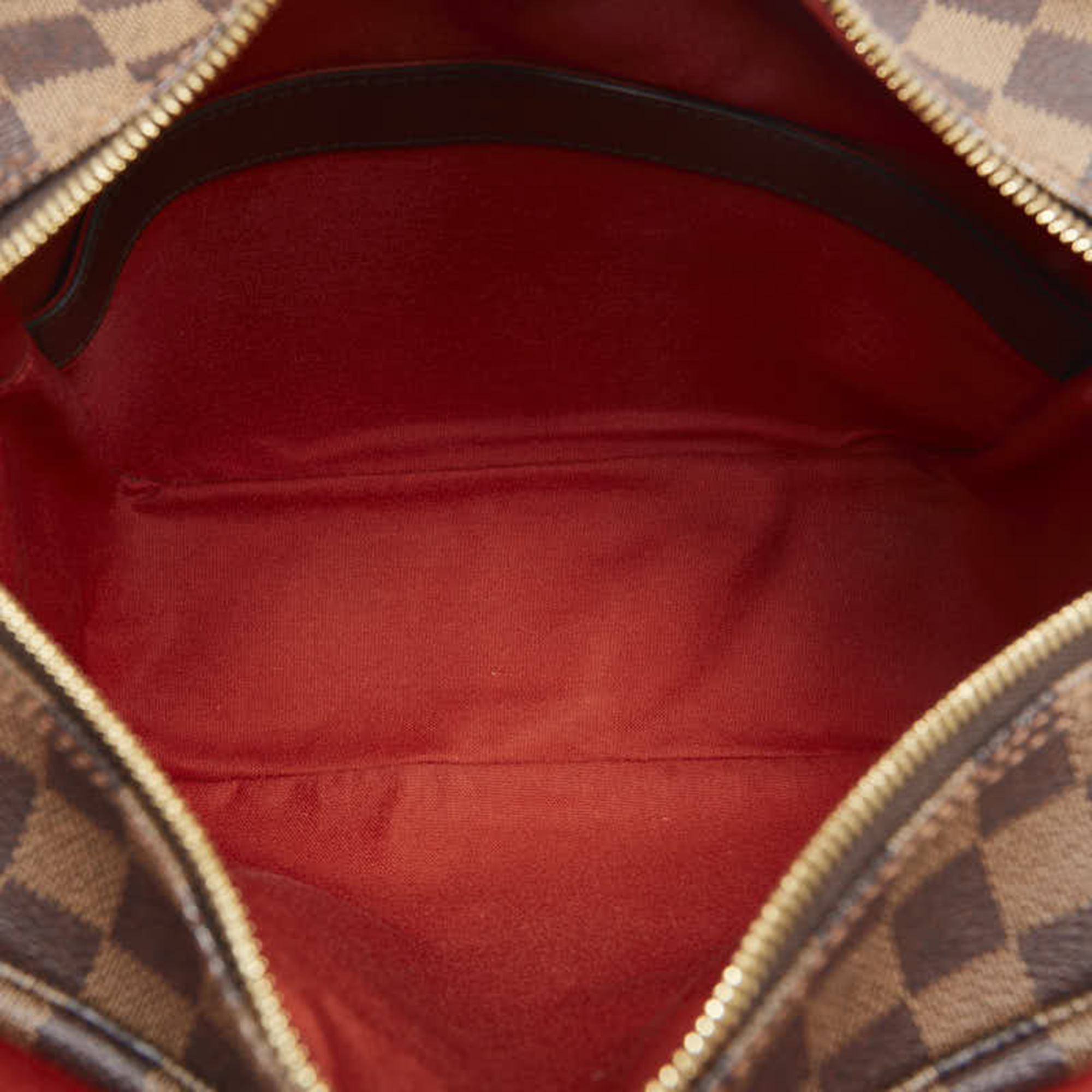 Louis Vuitton Brown Canvas Damier Ebene Naviglio Bag