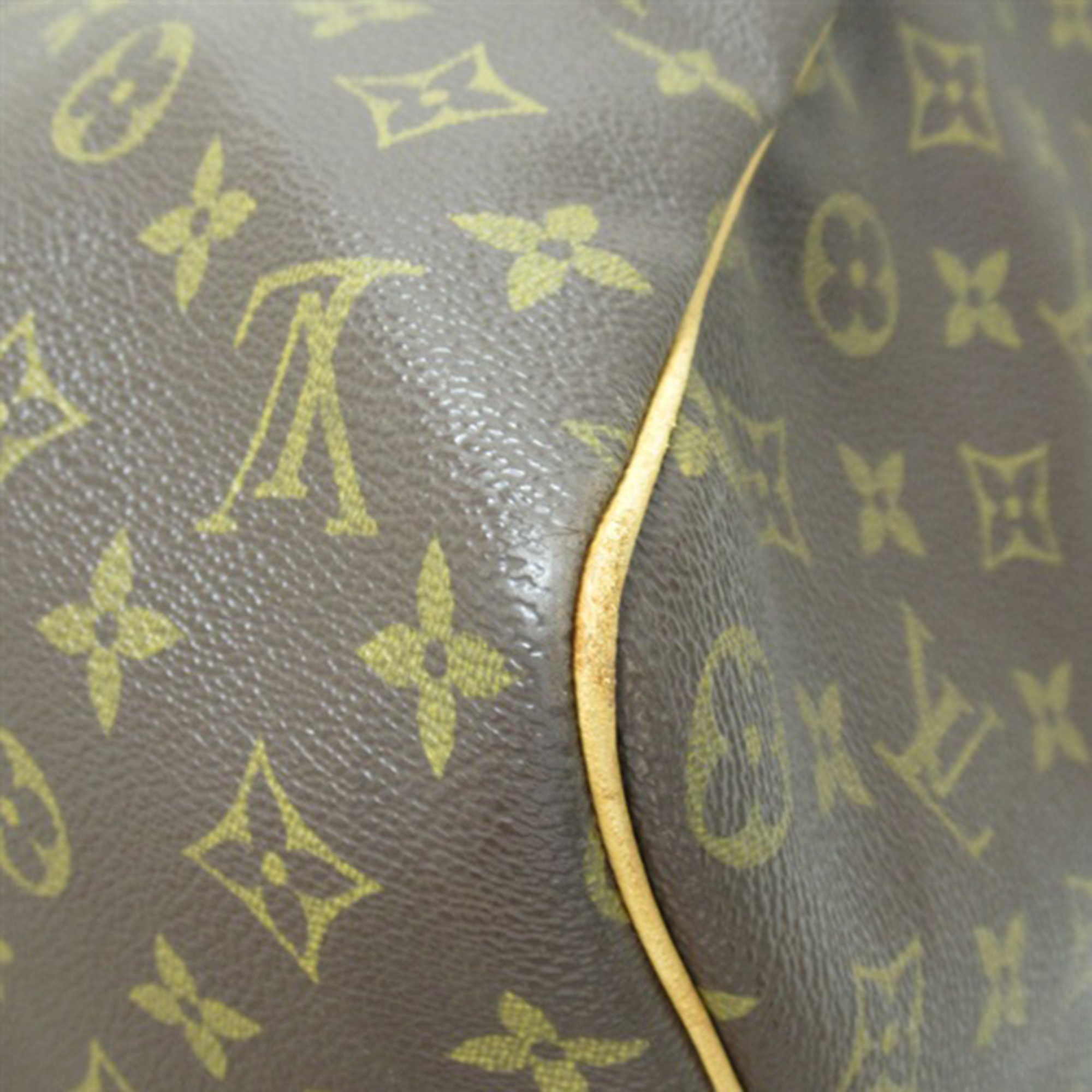 Louis Vuitton Brown Canvas Monogram Keepall 45 Bag