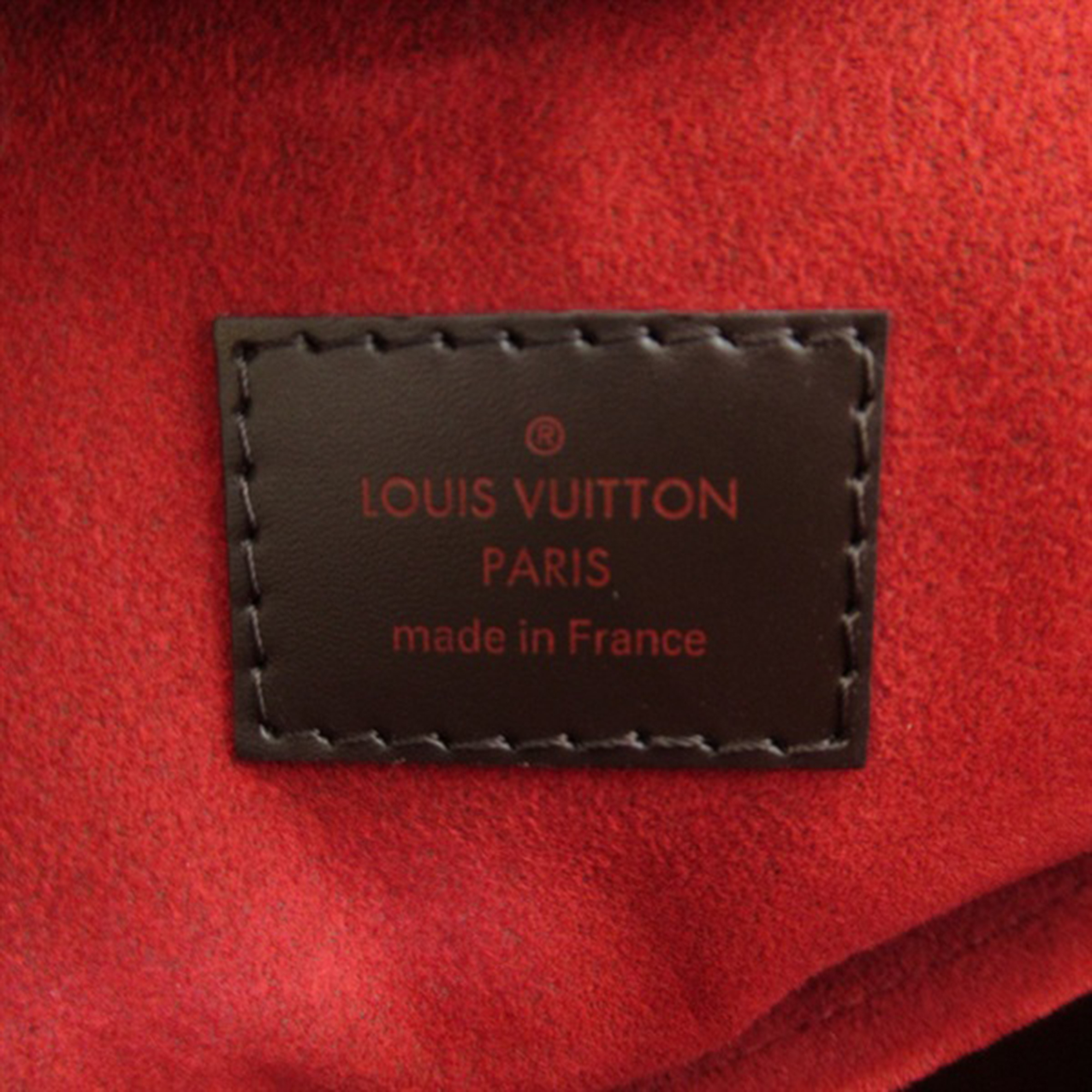 Louis Vuitton Brown Canvas Damier Ebene Trevi PM Bag