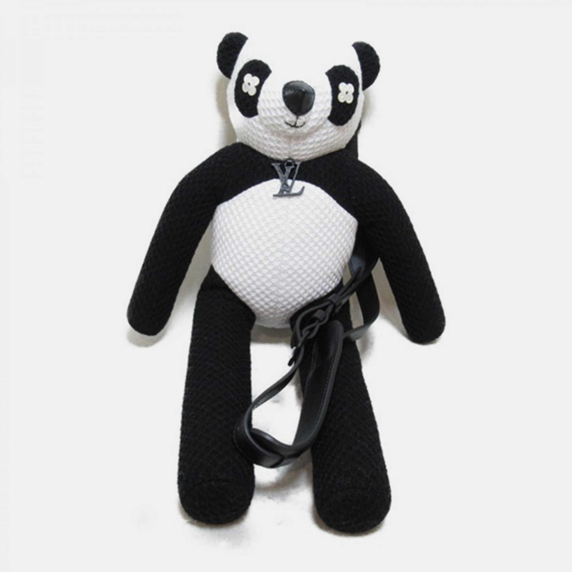Louis Vuitton White Zoom And Friends Adventure Panda Shoulder Bag
