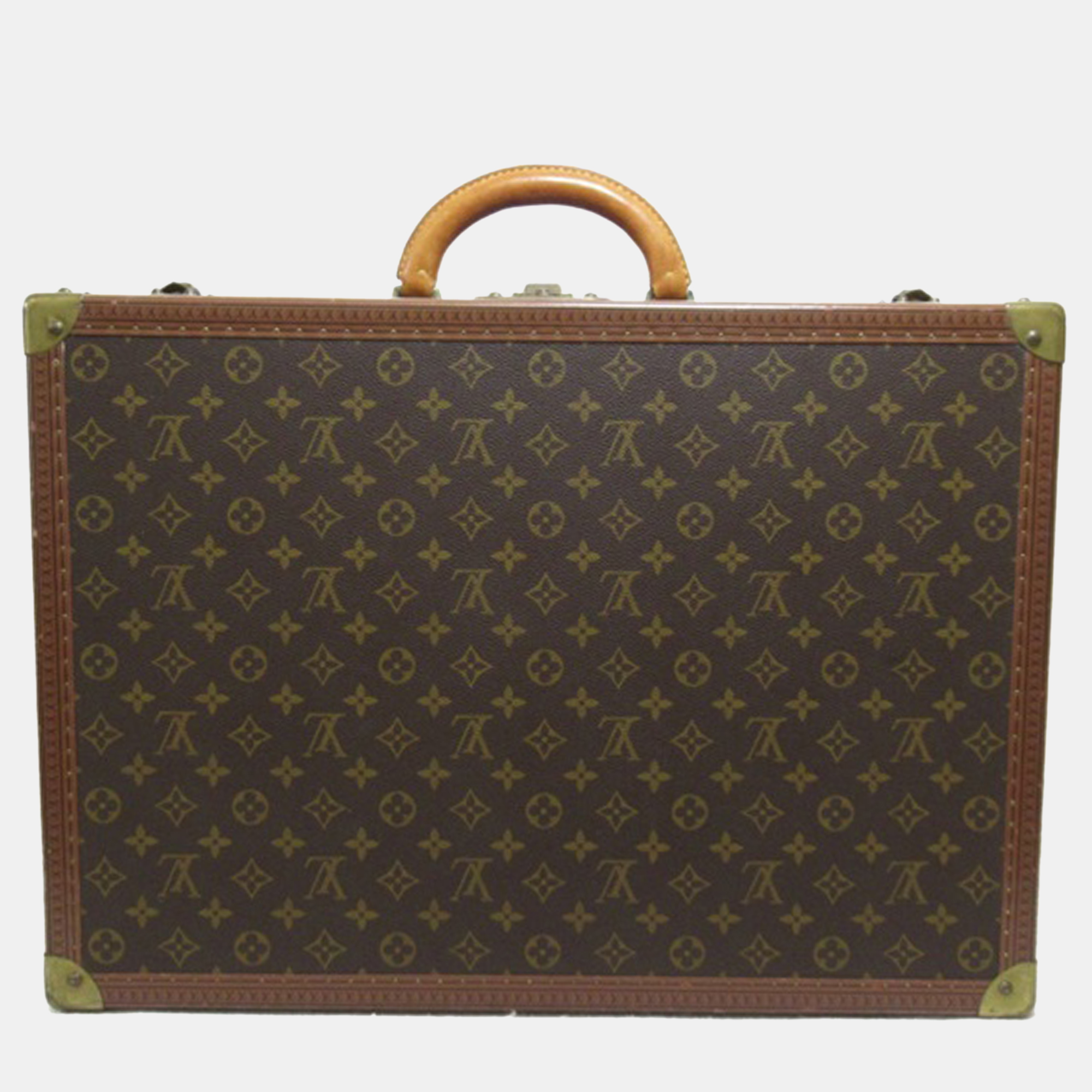 Louis Vuitton Brown Canvas Monogram Bisten 55 Bag