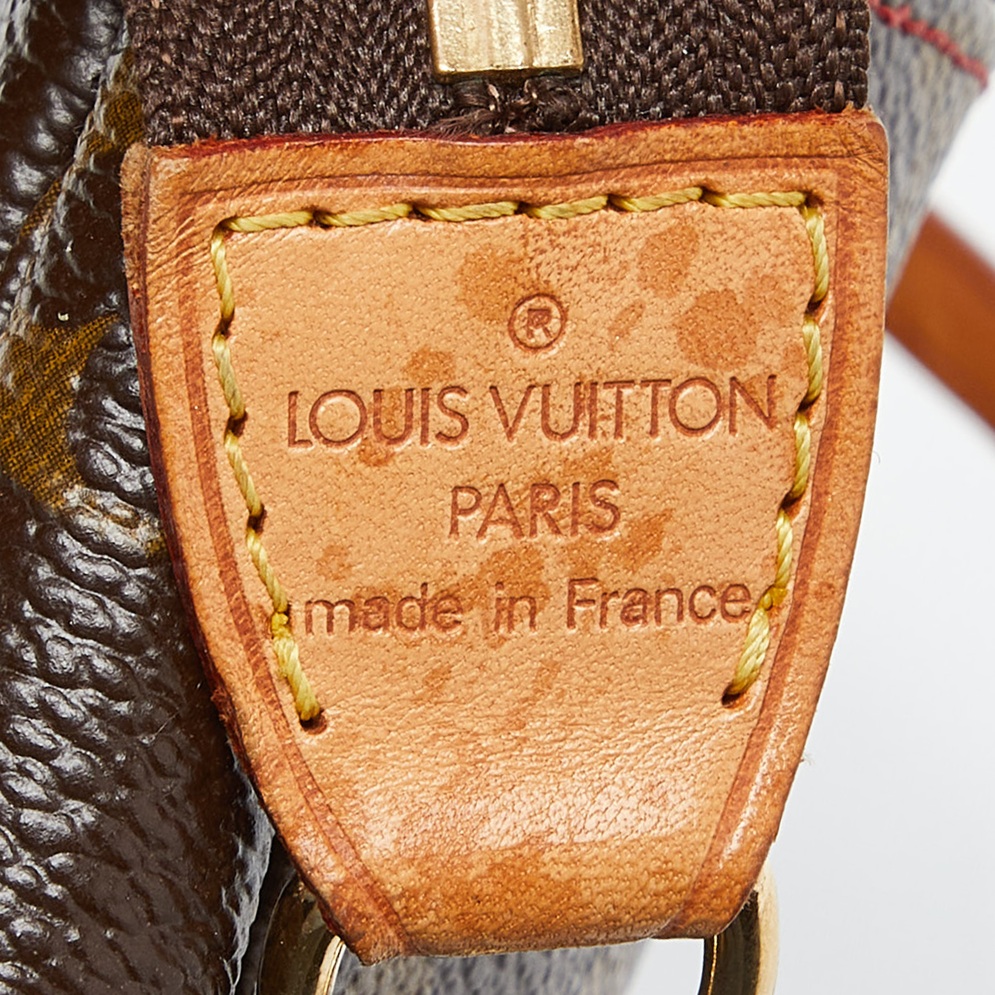 Louis Vuitton Monogram Canvas Cerises Print Accessories Pochette Bag