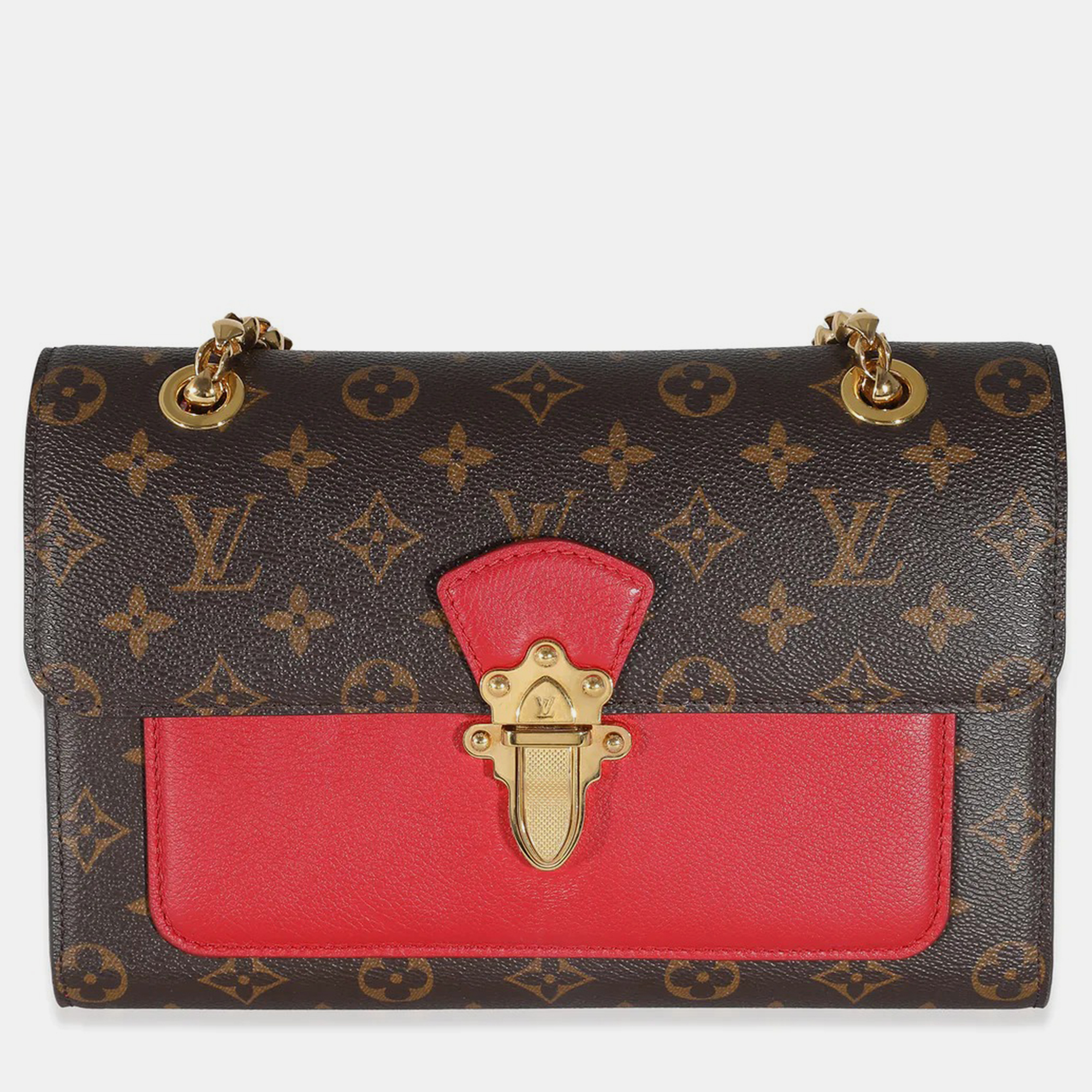 Louis Vuitton Cherry Monogram Canvas Victoire Chain Bag