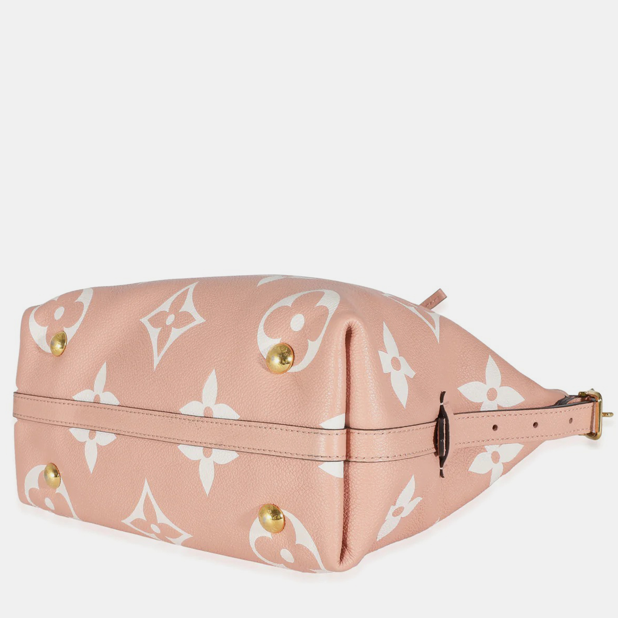 Louis Vuitton Pink Leather Monogram Bicolor Empreinte CarryAll PM Shoulder Bag