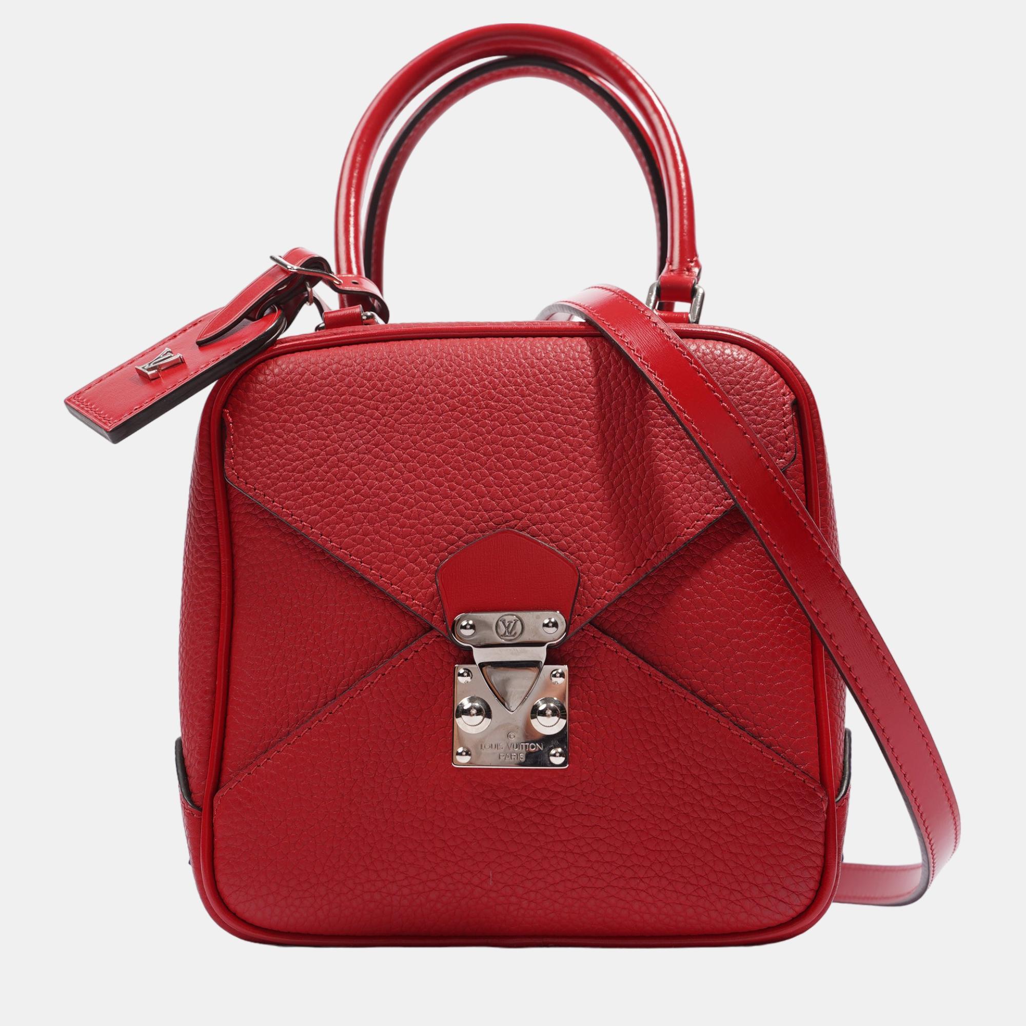 Louis Vuitton Neo Square Red Leather