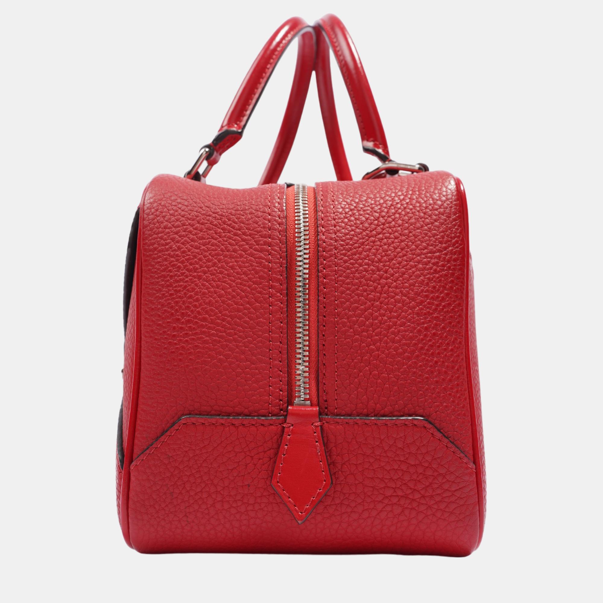Louis Vuitton Neo Square Red Leather