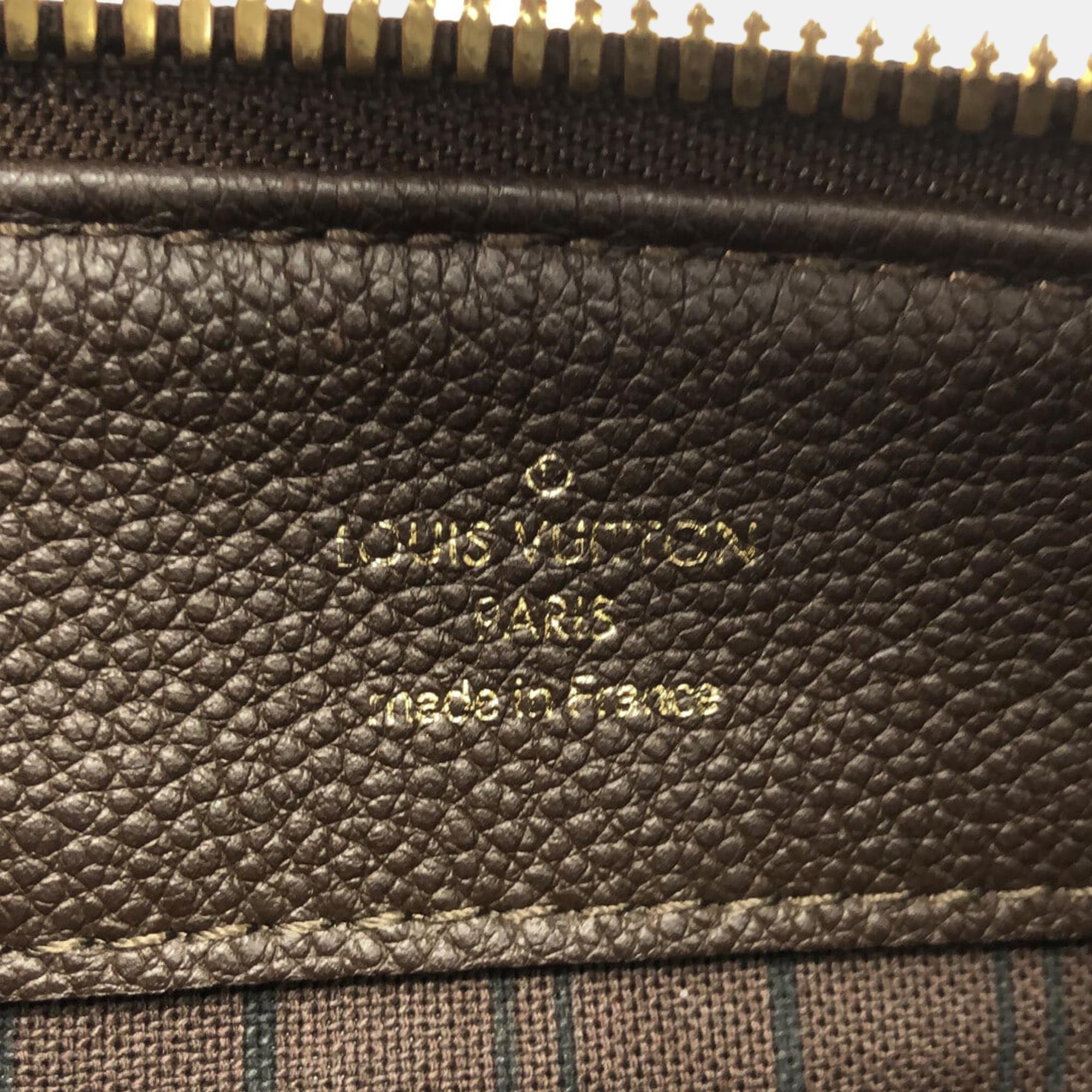 Louis Vuitton Brown Monogram Empreinte Audacieuse PM