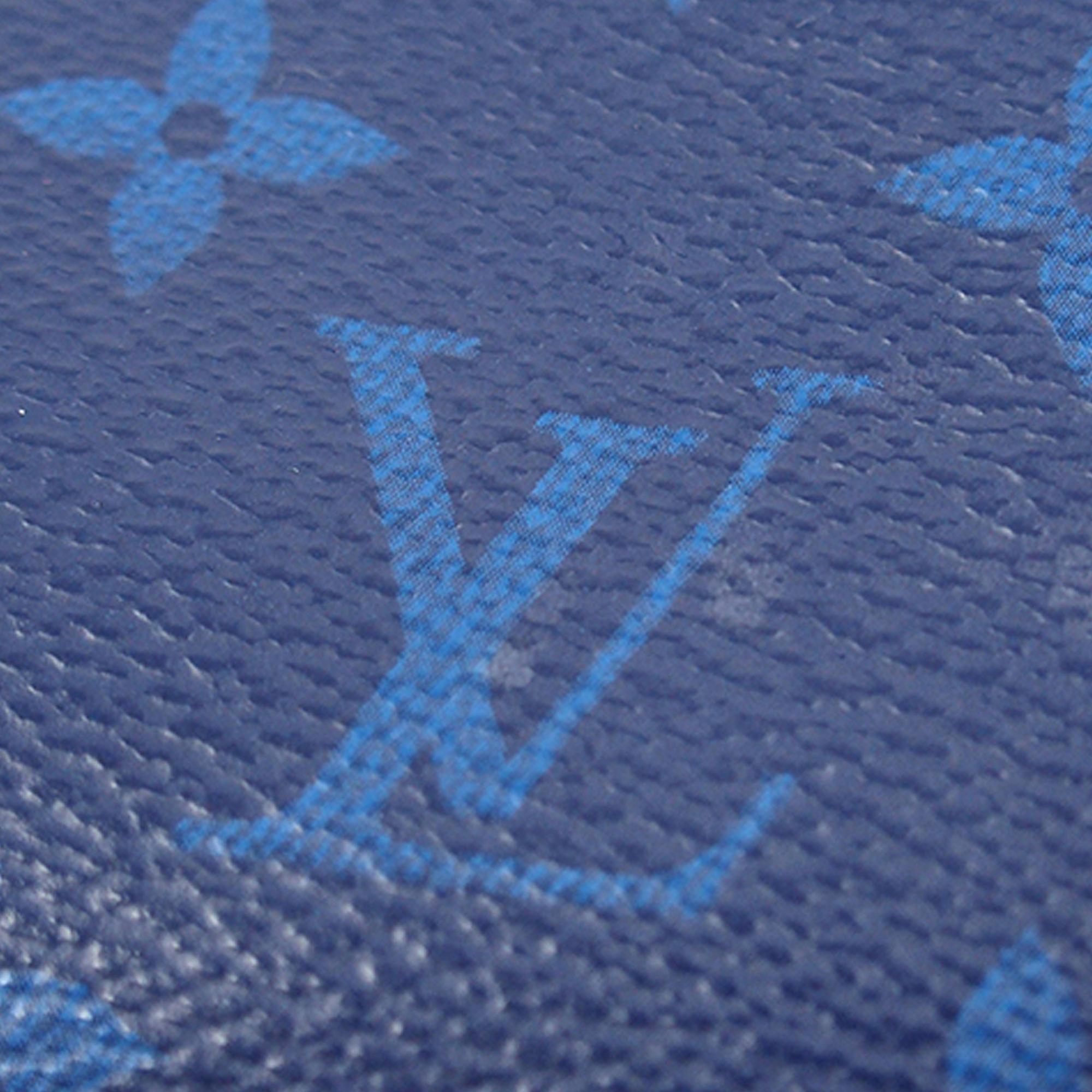Louis Vuitton Blue Monogram Taigarama Outdoor Messenger