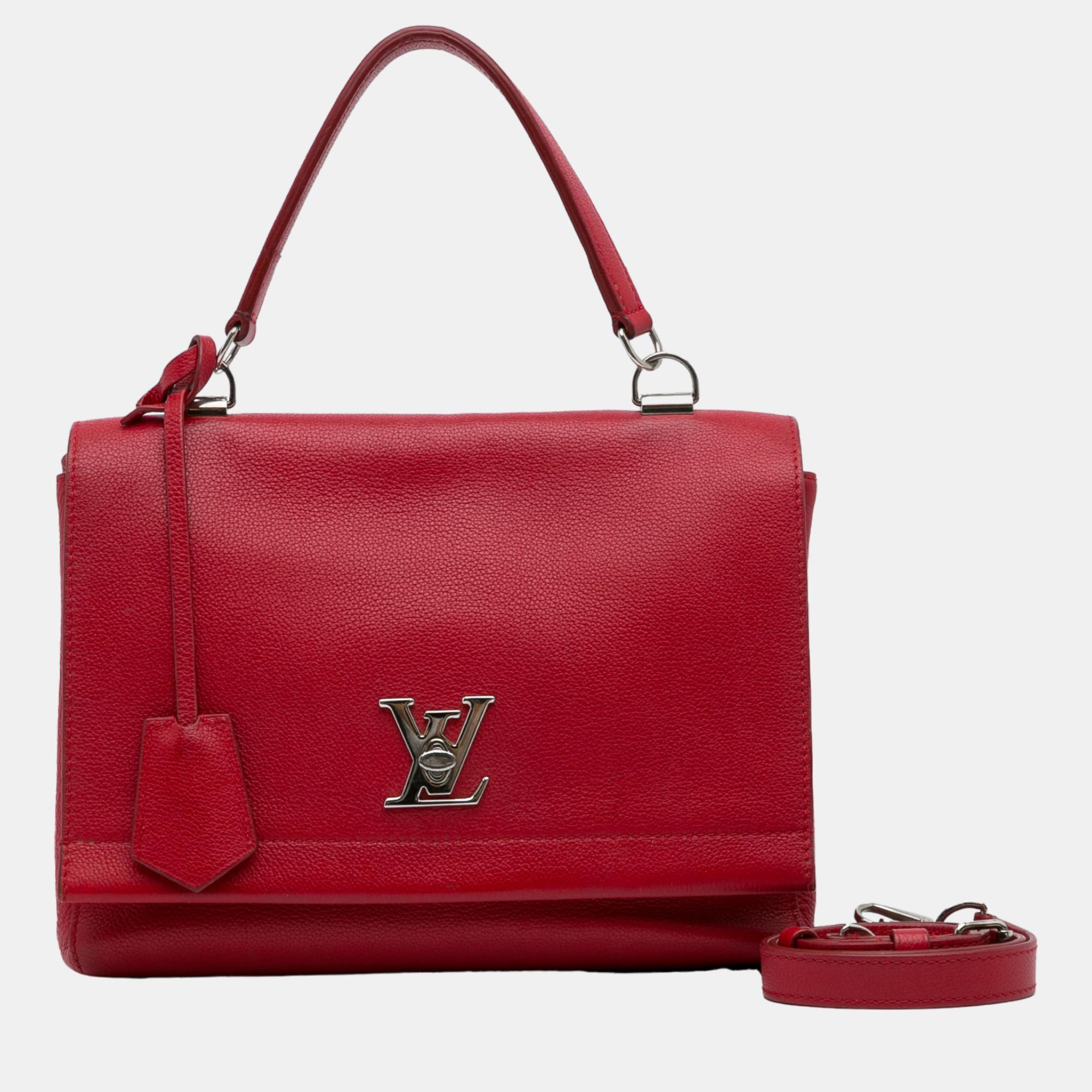 Louis Vuitton Red Lockme II