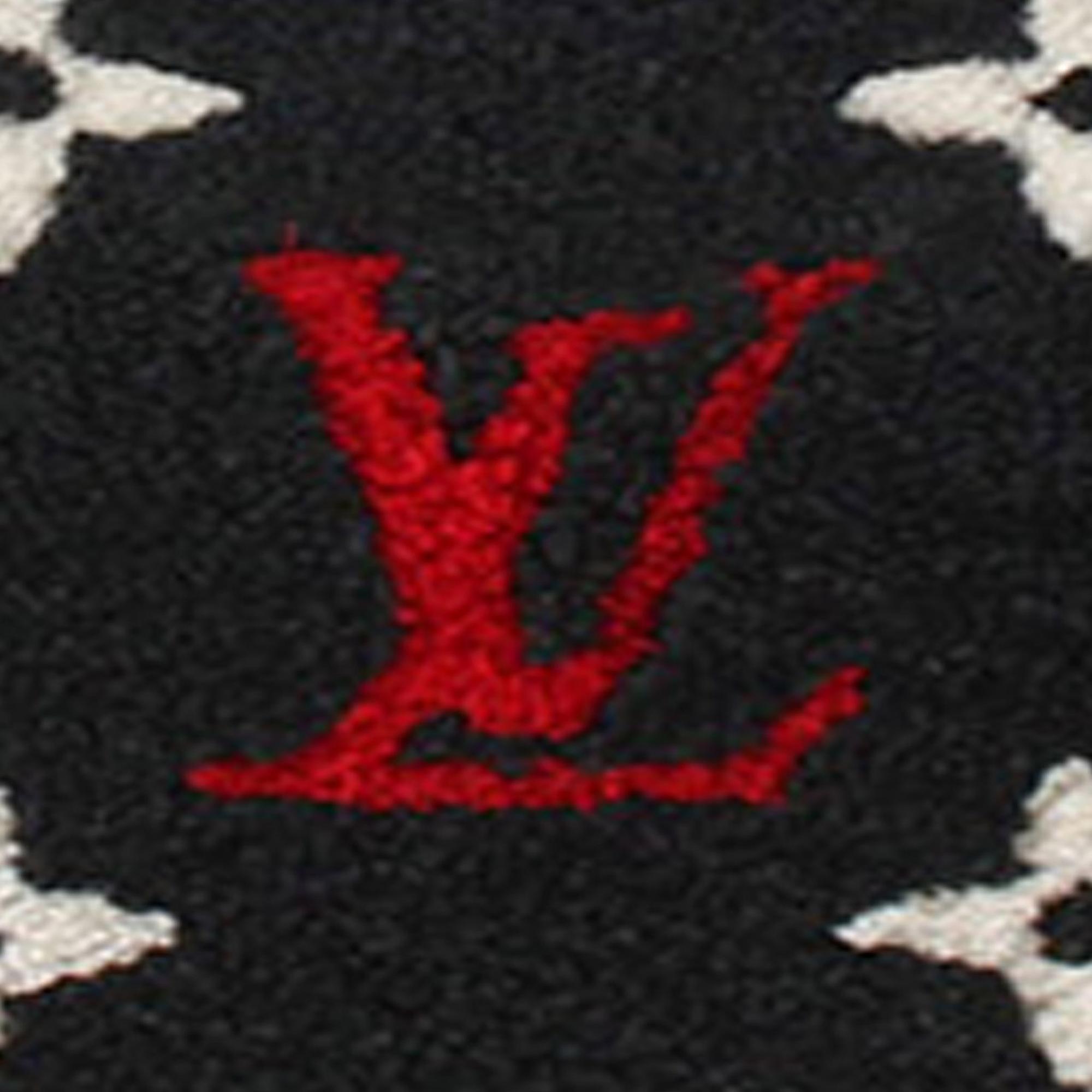 Louis Vuitton Black Monogram Giant Shearling Teddy Onthego GM