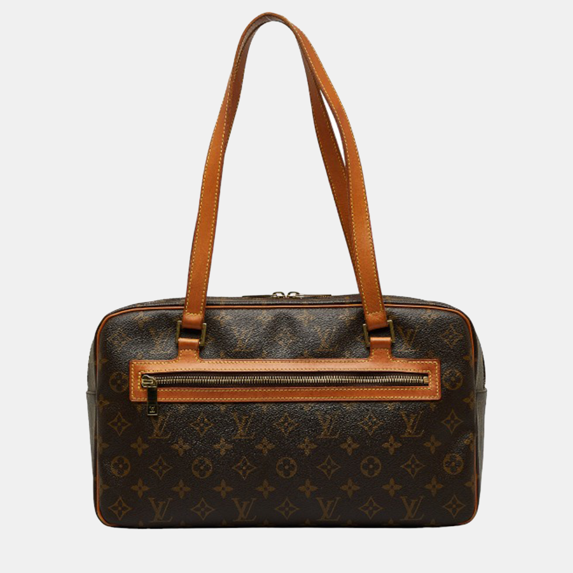 Louis Vuitton Brown Canvas Monogram Cite GM Shoulder Bag