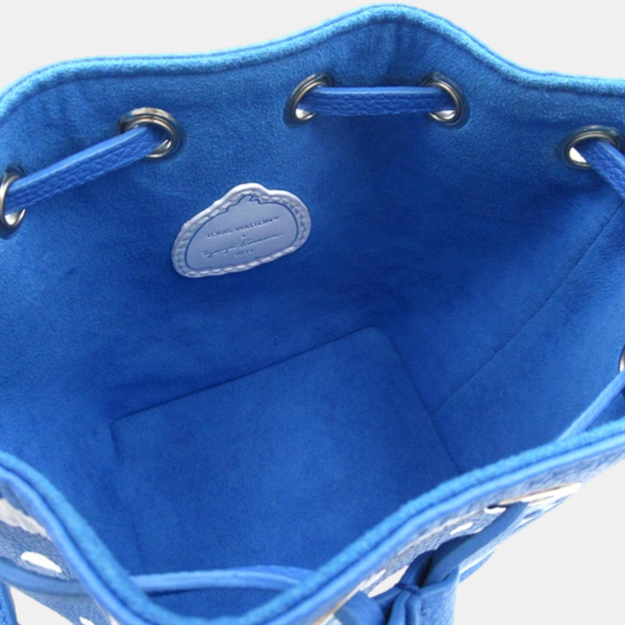 Louis Vuitton Blue LV X YK Nano Noe Shoulder Bag