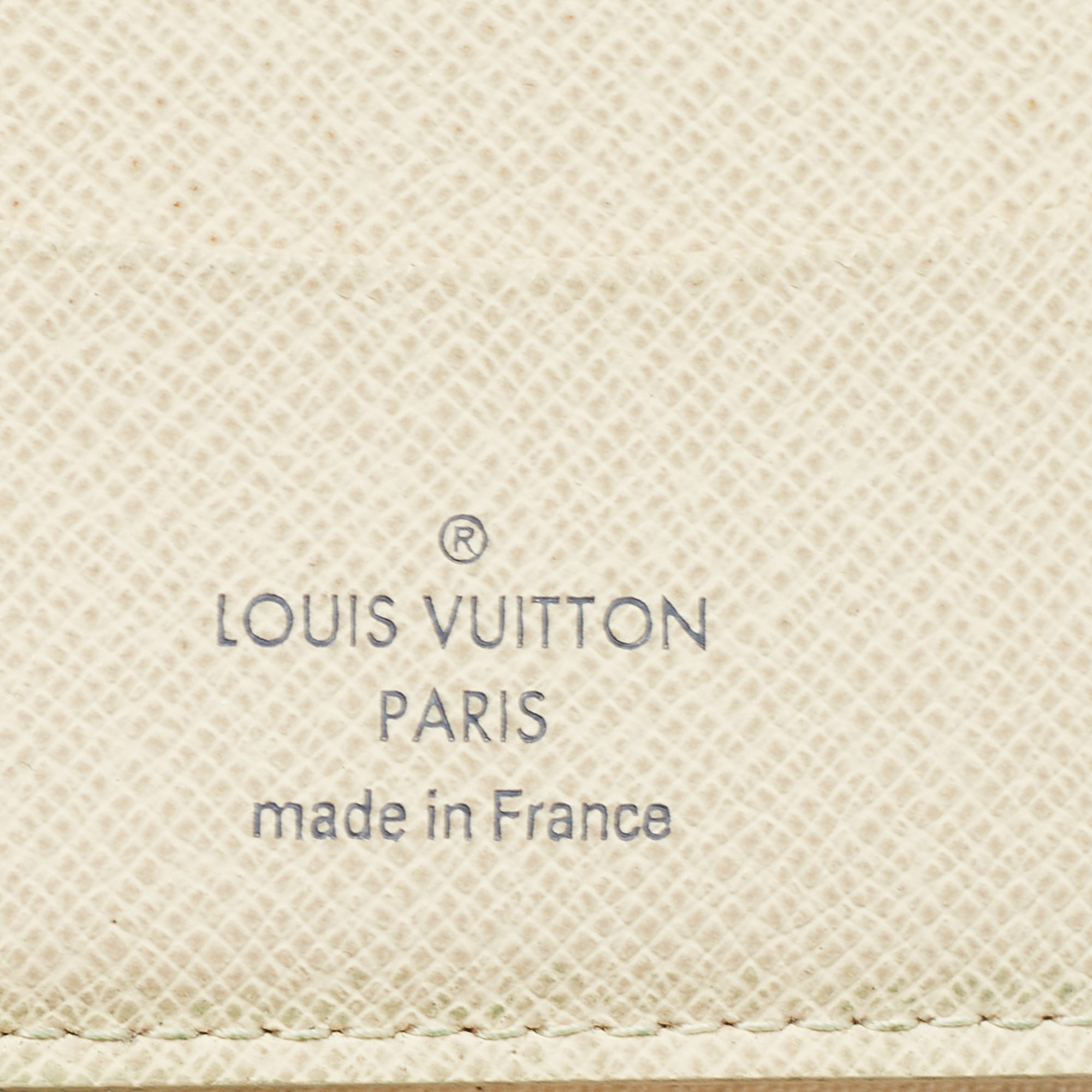 Louis Vuitton Damier Azur Canvas Compact Zippy Wallet
