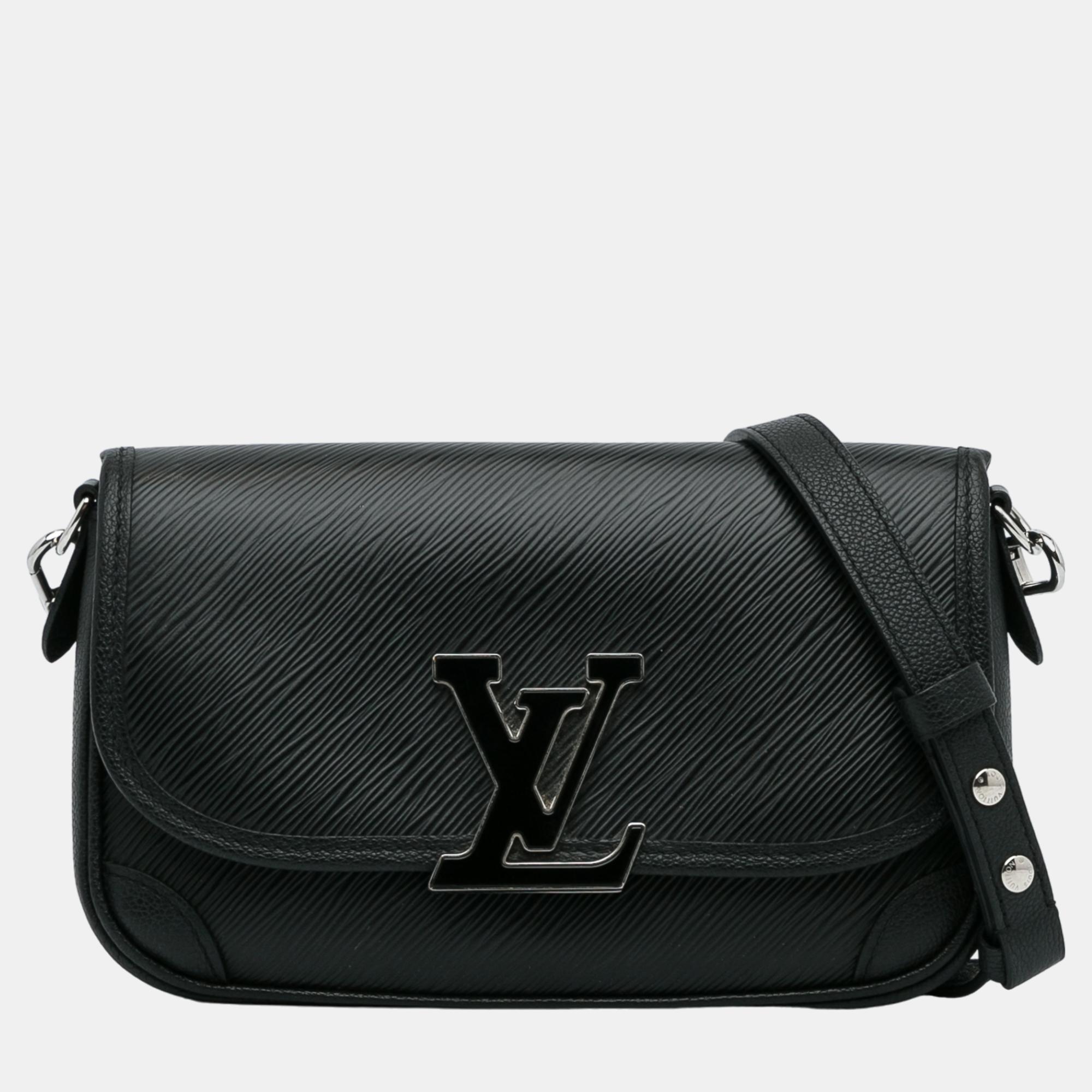 Louis Vuitton Black Epi Buci NM