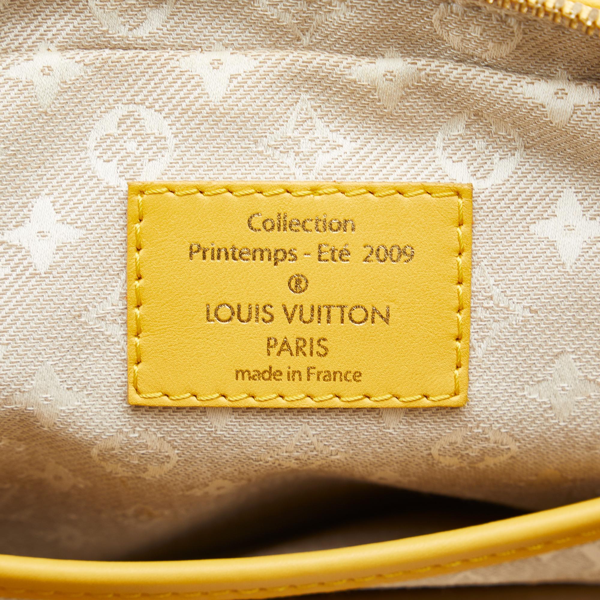 Louis Vuitton Yellow Flight Paname Takeoff Bag