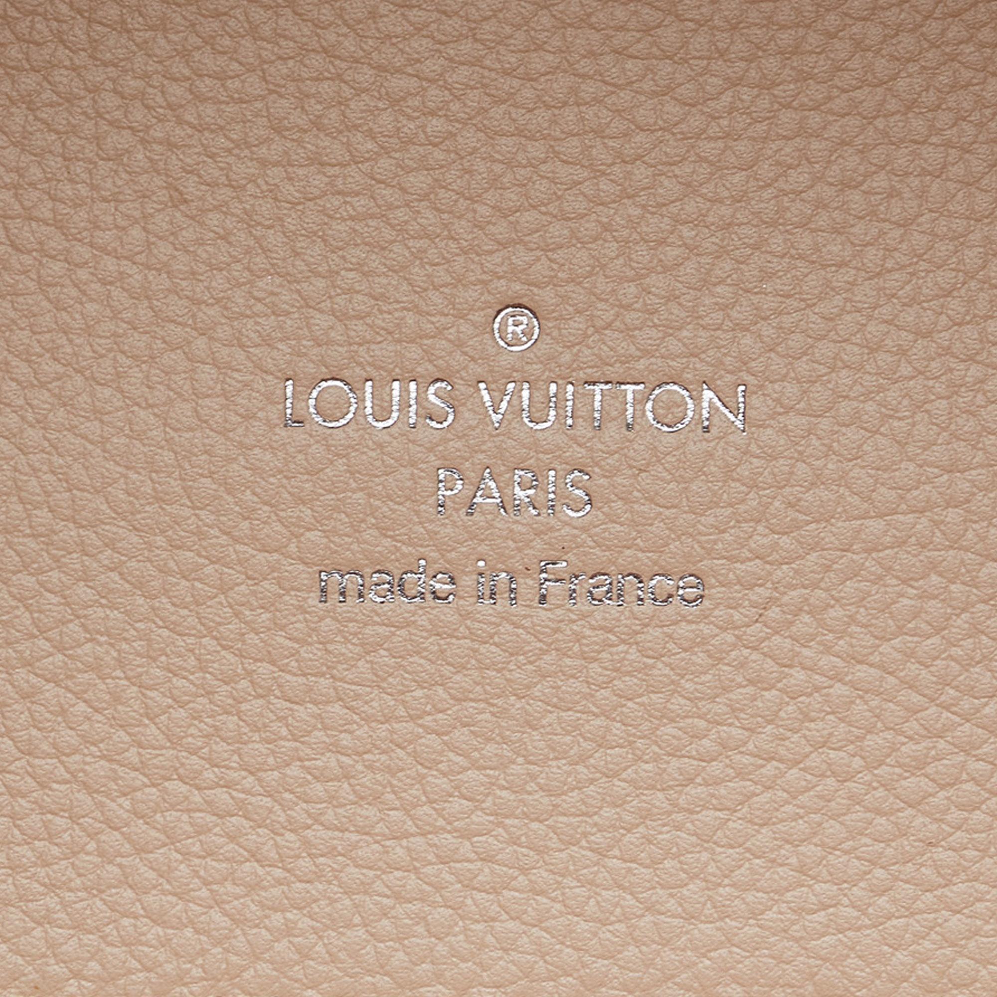 Louis Vuitton Brown/Beige Monogram Mahina Hina PM
