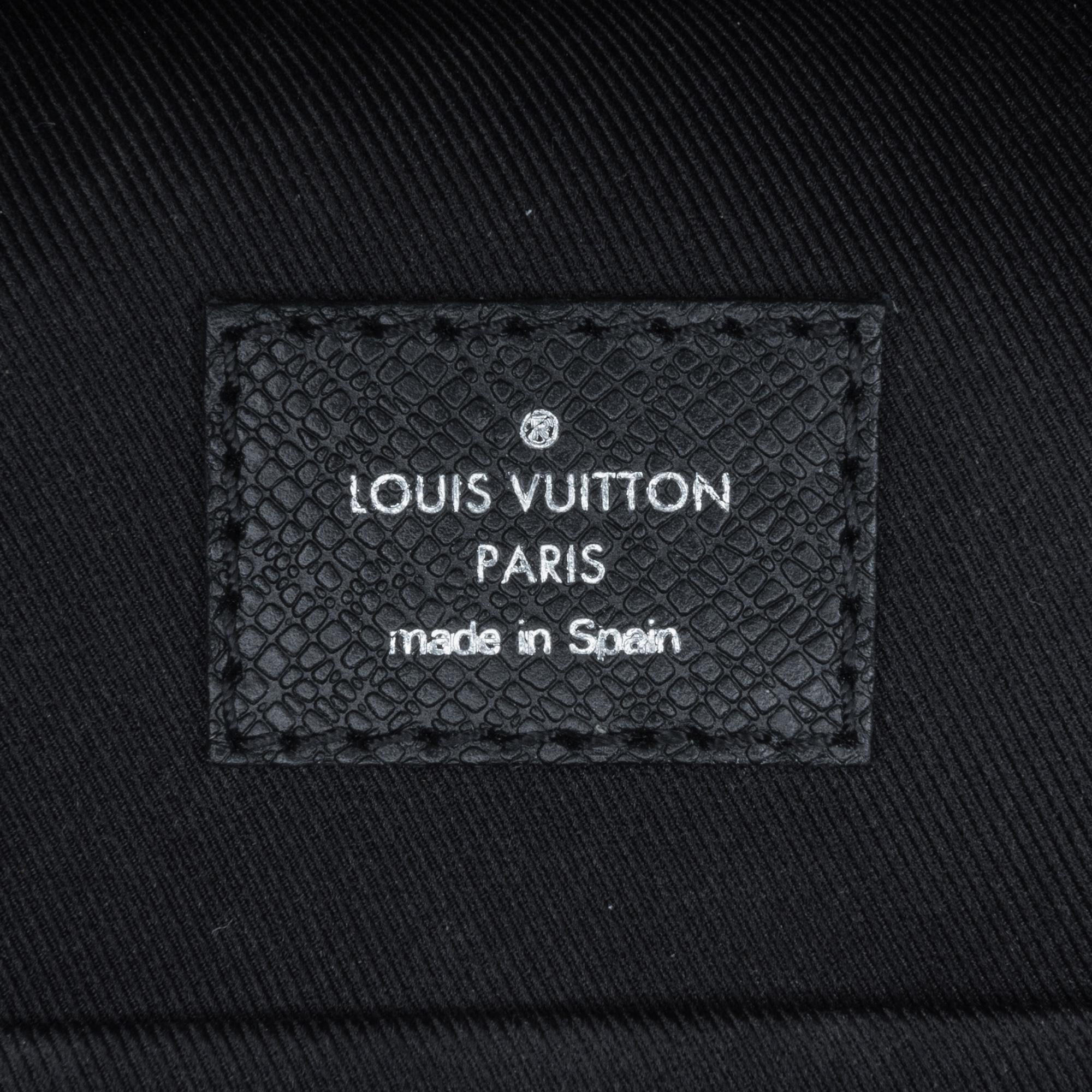 Louis Vuitton Black Monogram Eclipse Taigarama Outdoor Sling Bag