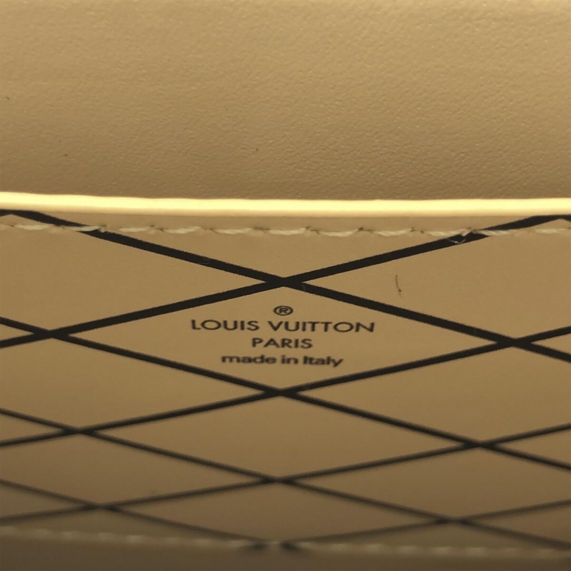 Louis Vuitton Brown Monogram Pochette Trunk Verticale