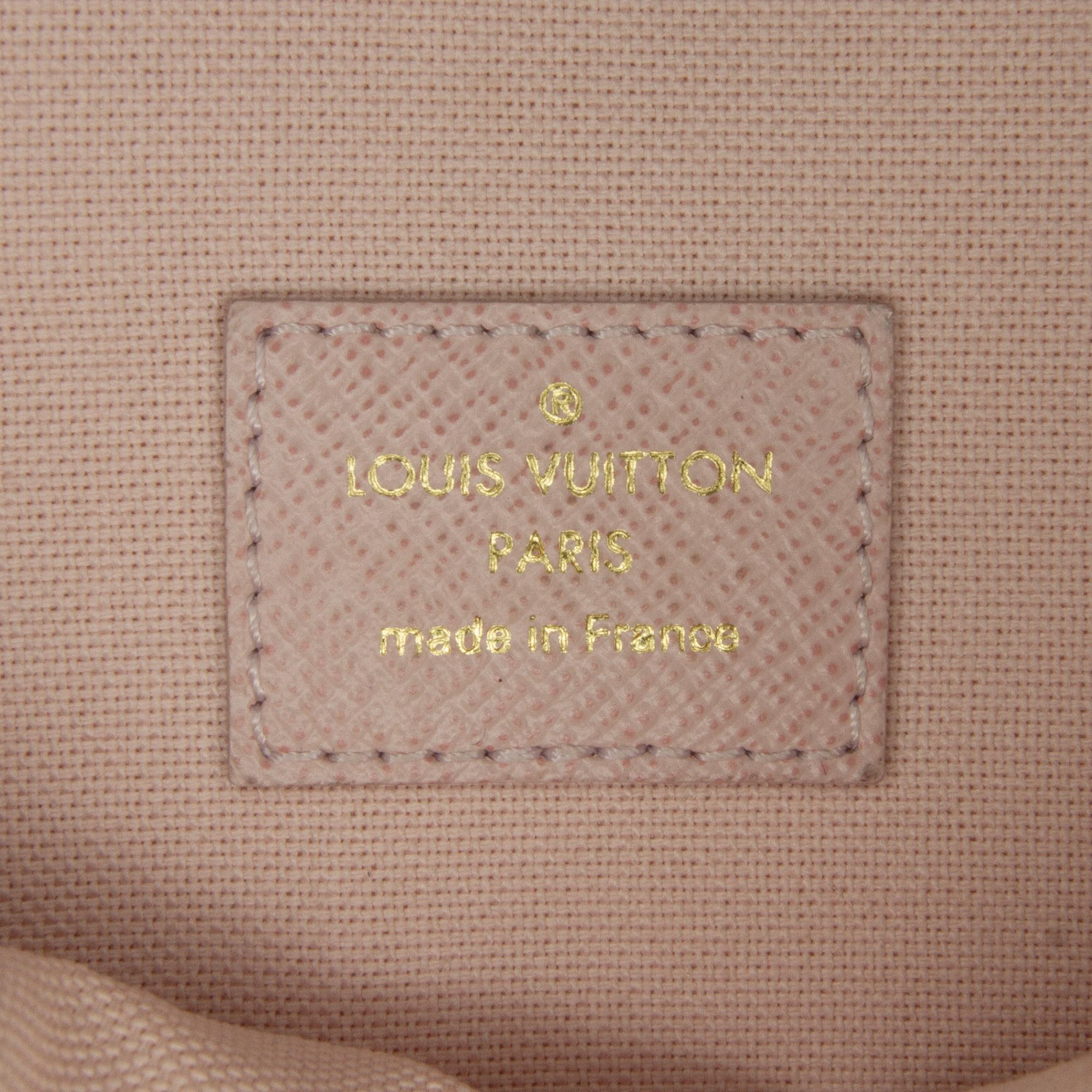 Louis Vuitton White Damier Azur Pochette Felicie