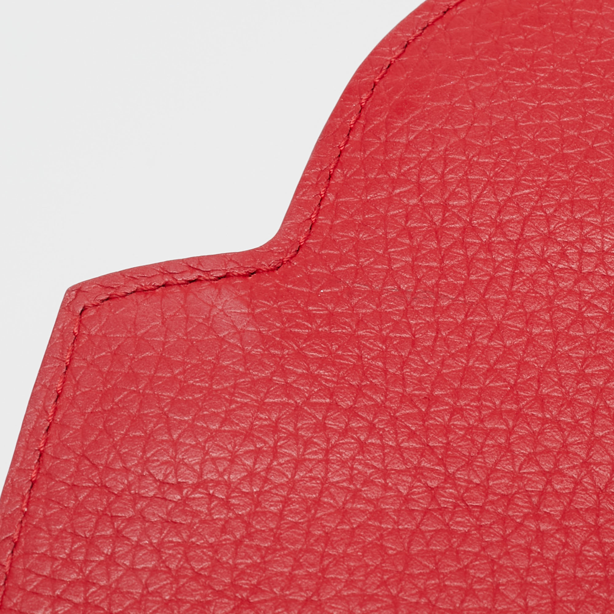 Louis Vuitton Rubis Taurillon Leather Capucines PM Bag