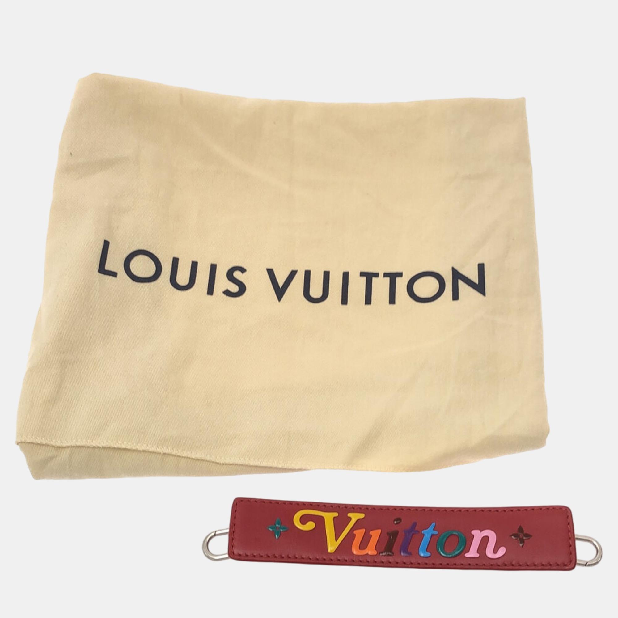 Louis Vuitton Red New Wave Chain Bag MM