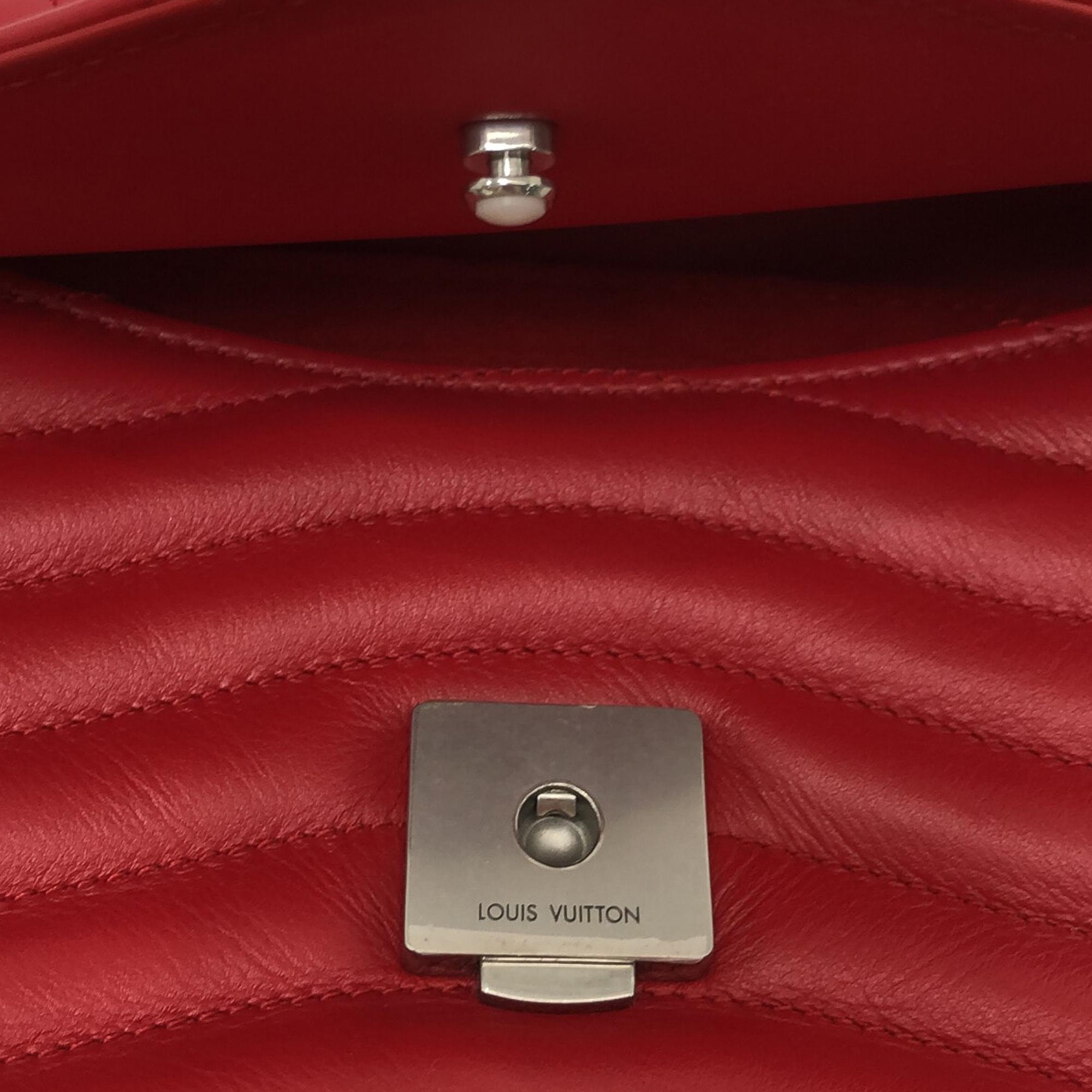 Louis Vuitton Red New Wave Chain Bag MM