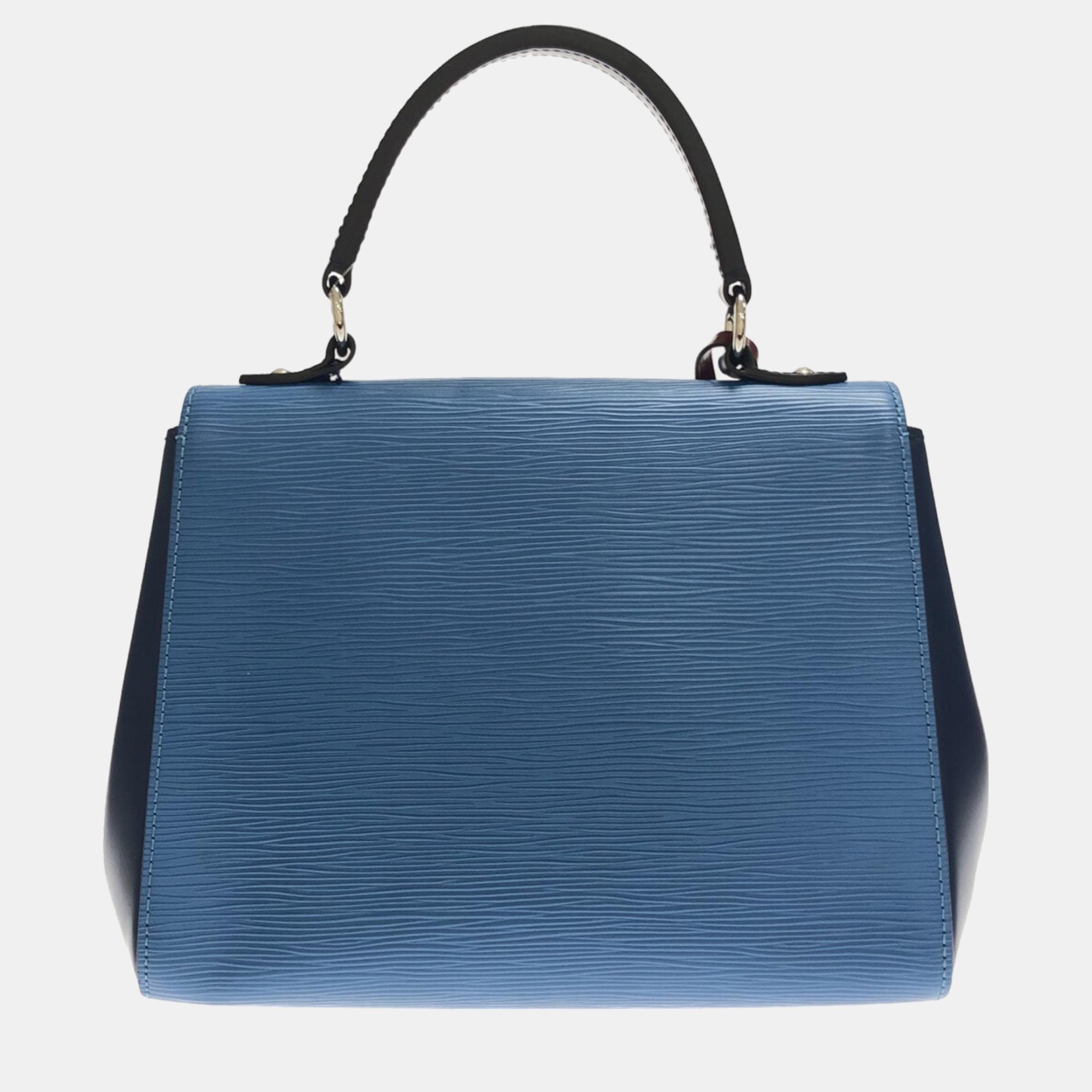 Louis Vuitton Blue Epi Denim Cluny BB
