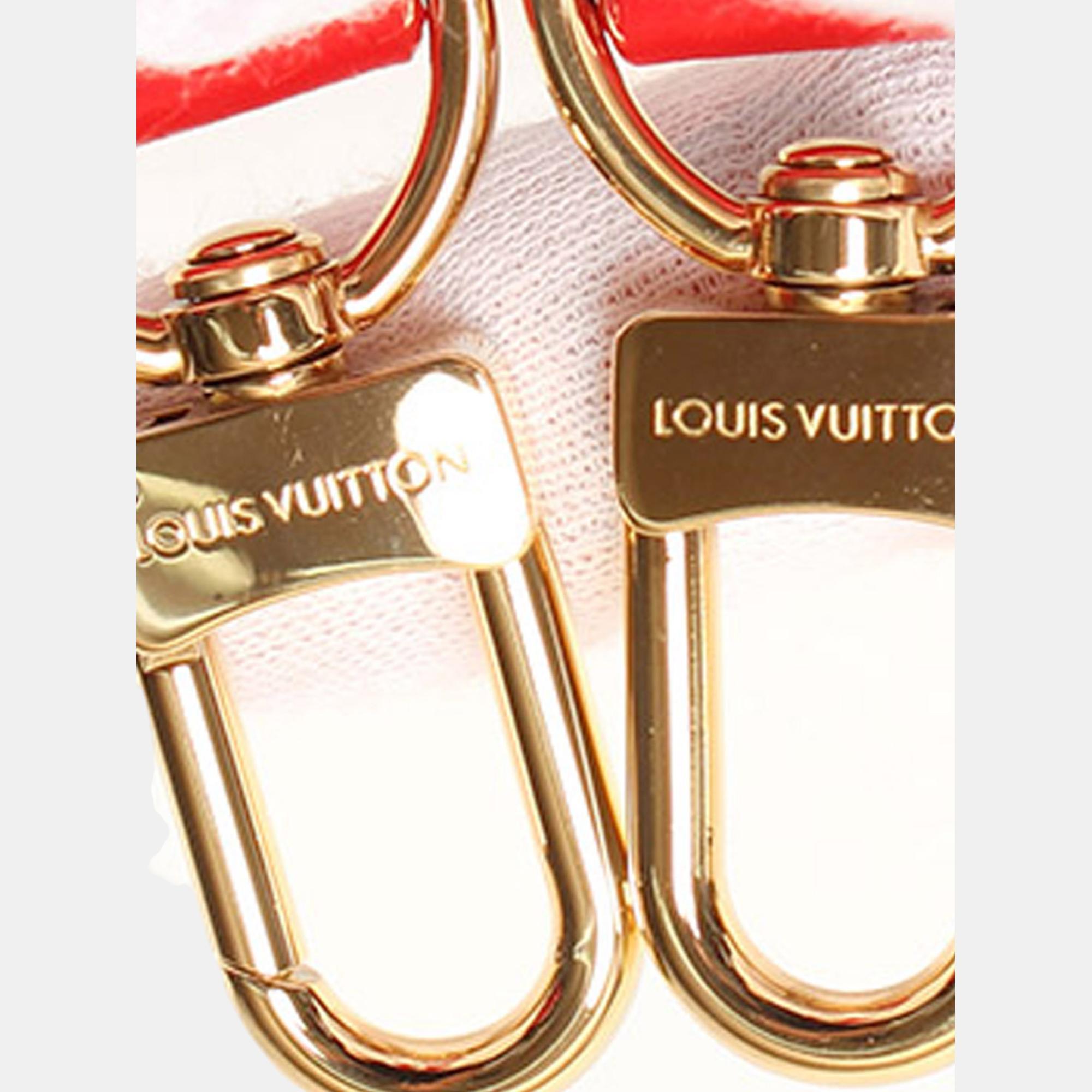 Louis Vuitton Red X Urs Fischer Speedy Bandouliere 25