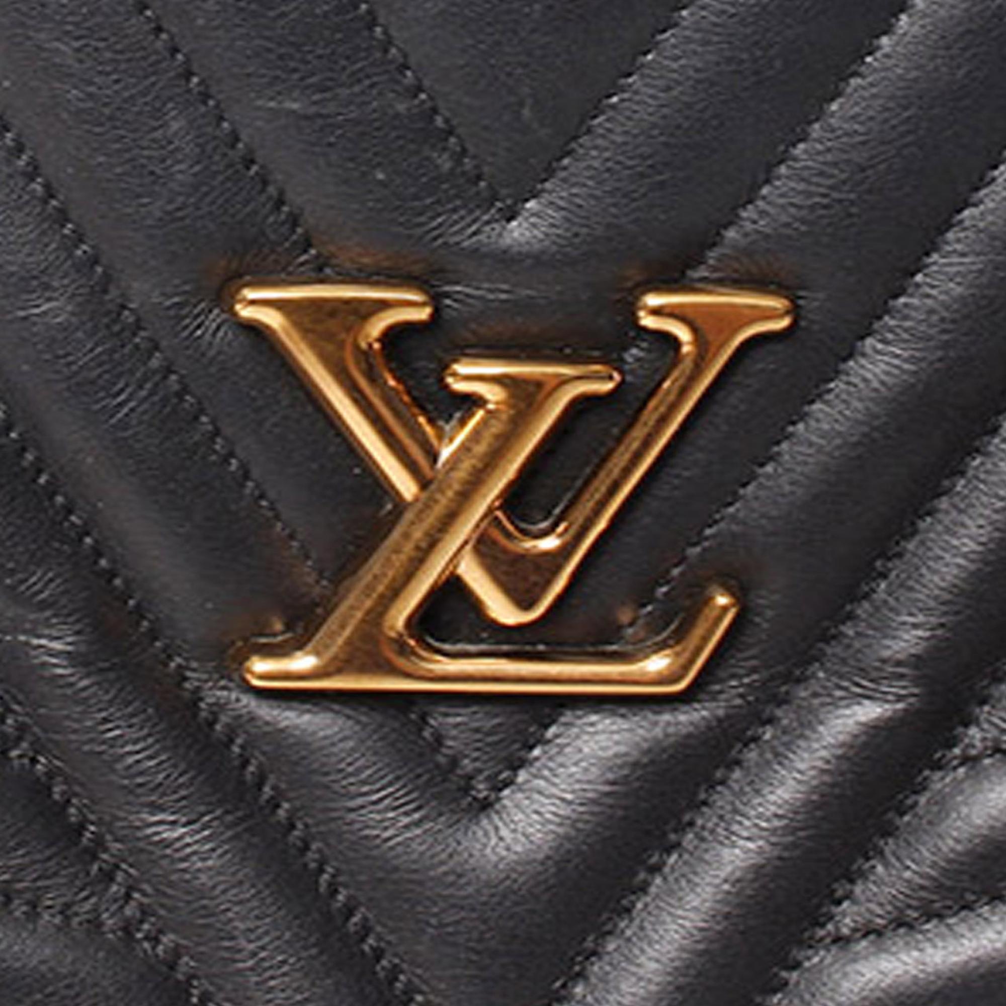Louis Vuitton Black New Wave Chain Tote