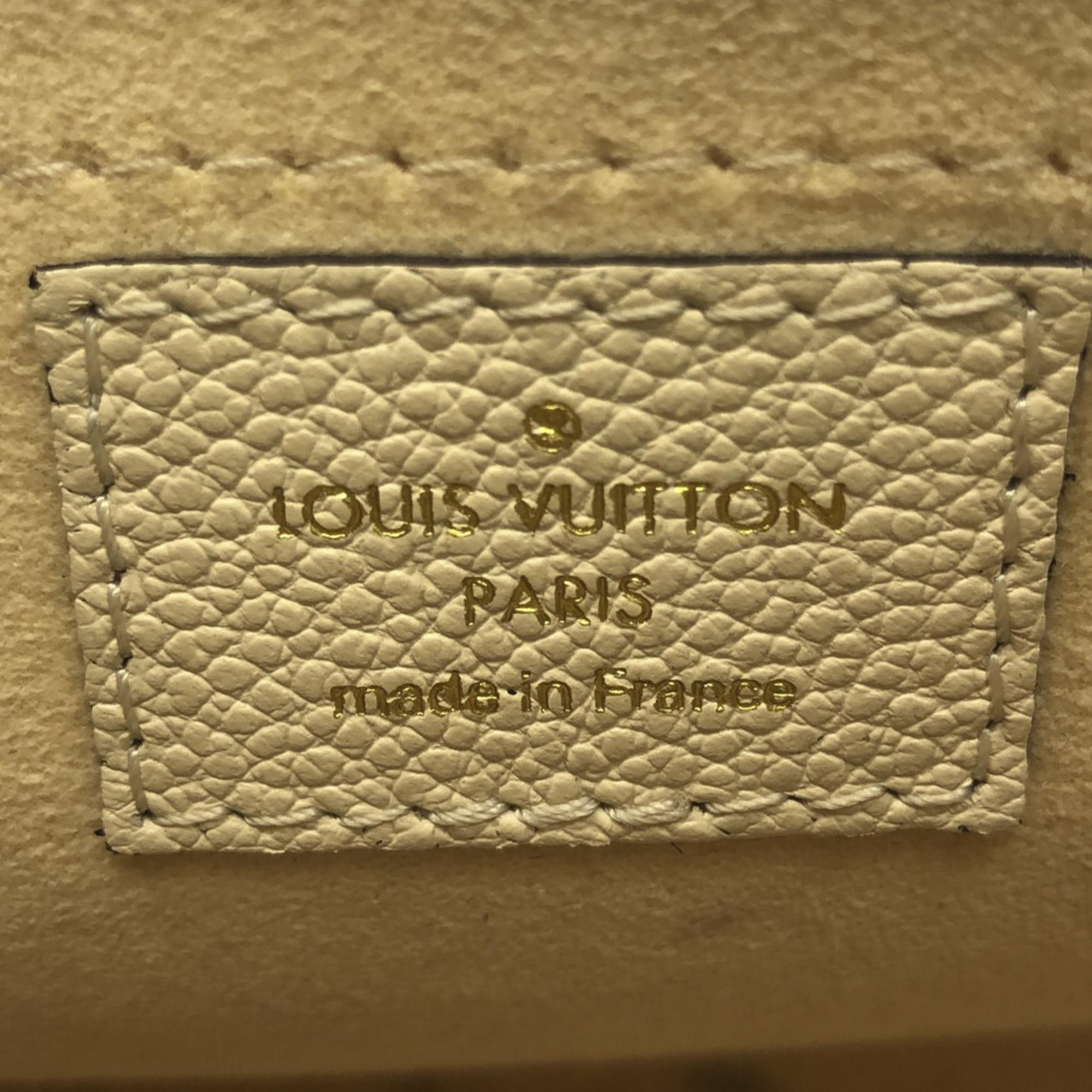 Louis Vuitton Beige Monogram Empreinte Vavin BB