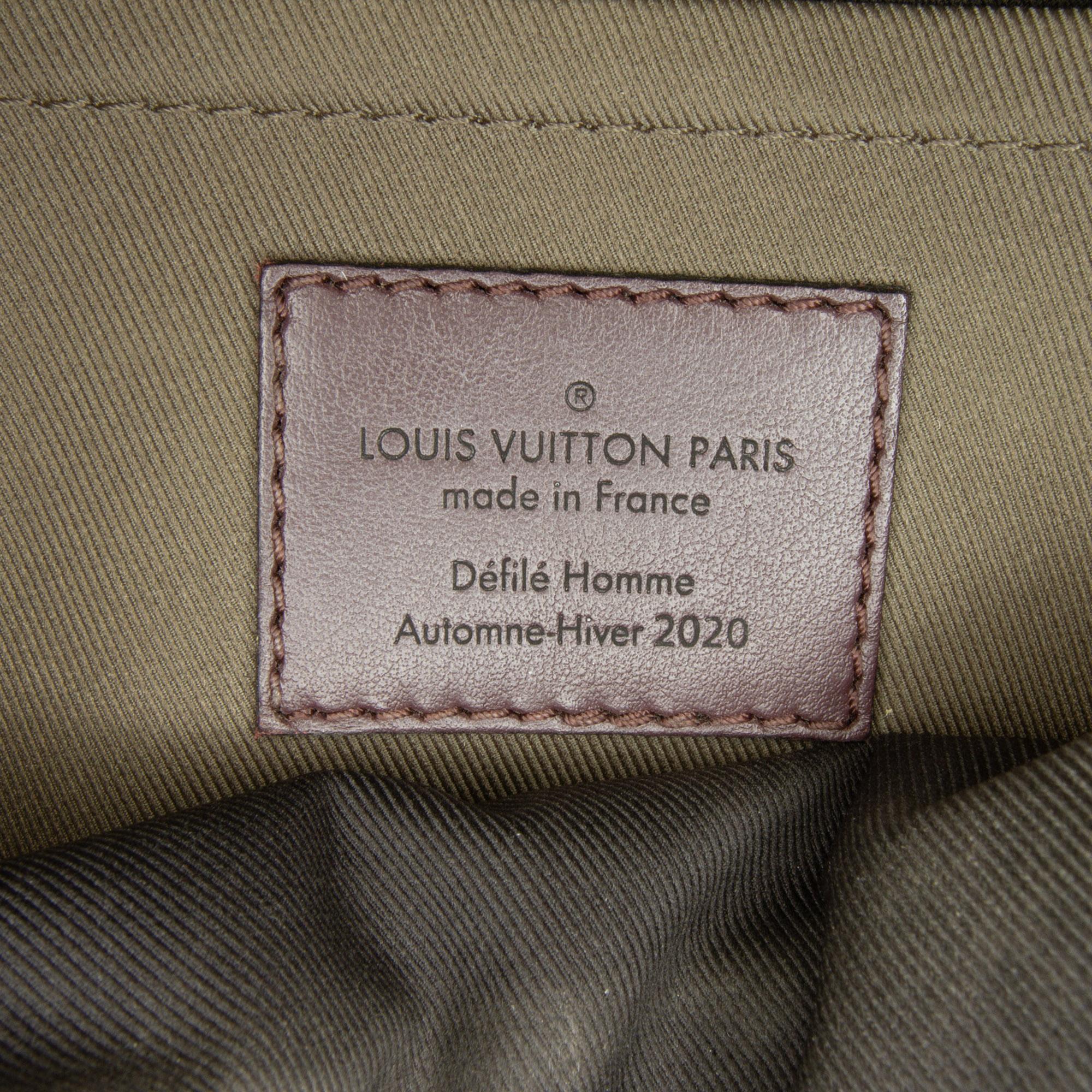 Louis Vuitton Black Monogram Eclipse Amazone Patchwork Sling Bag