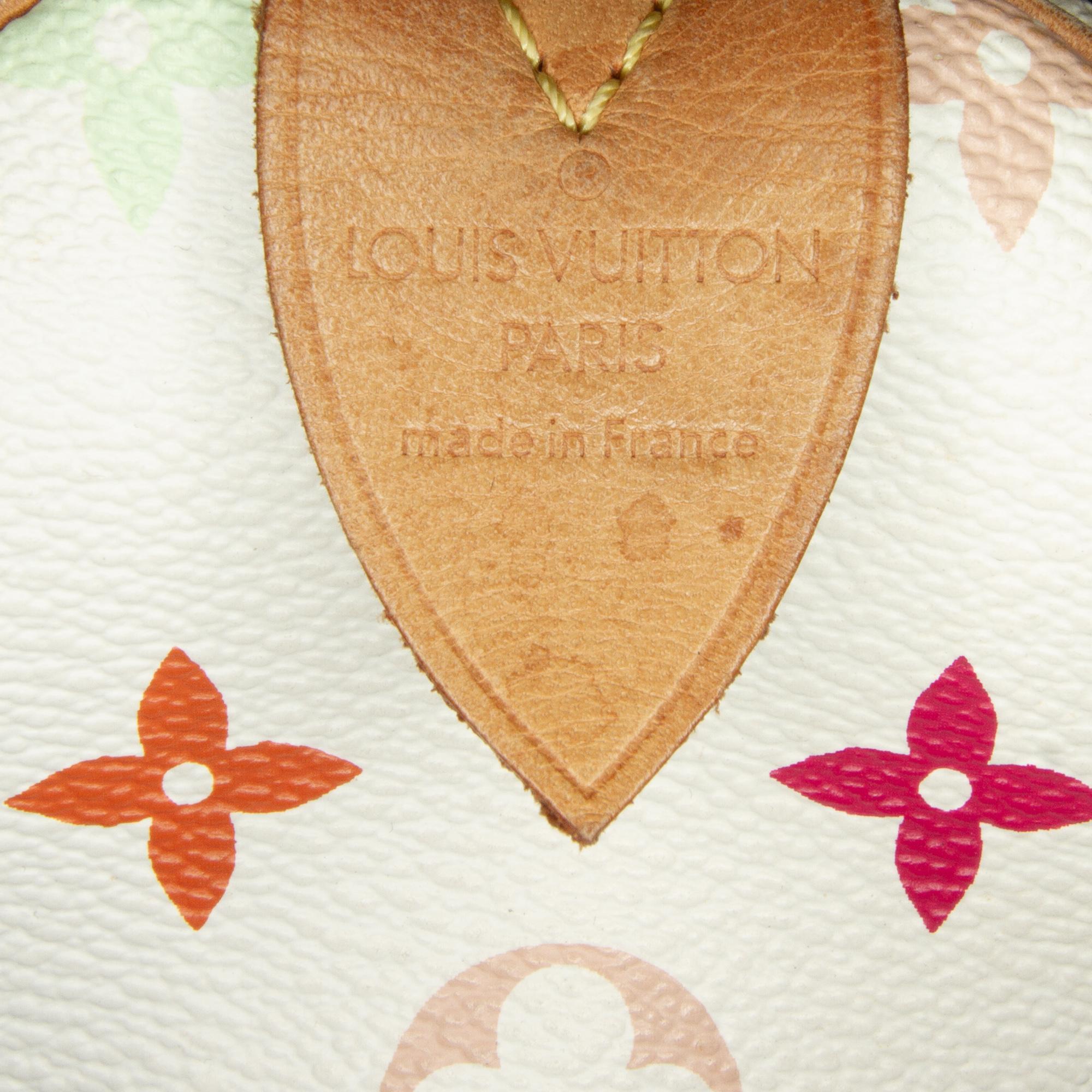 Louis Vuitton White Monogram Multicolore Speedy 30