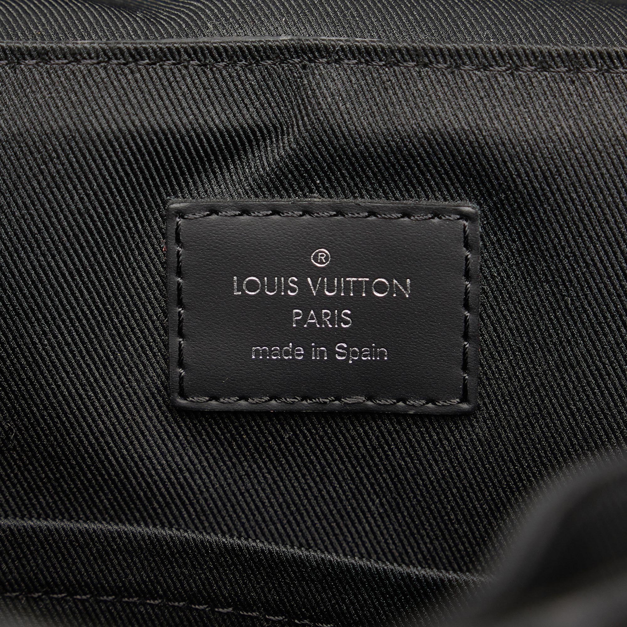 Louis Vuitton Black Monogram Eclipse District PM