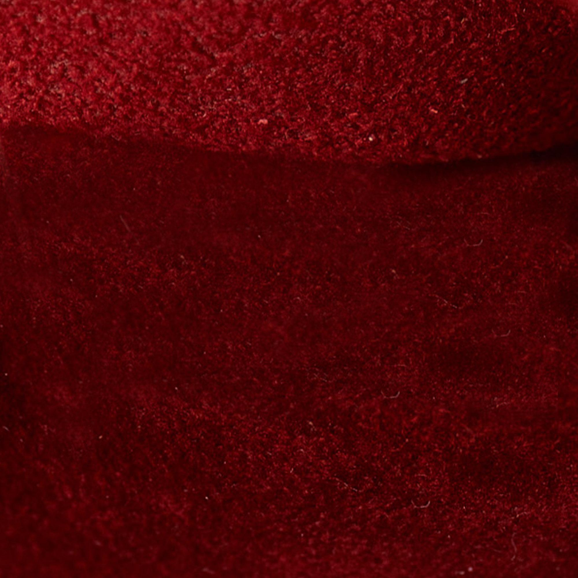Louis Vuitton Red Epi Alma BB